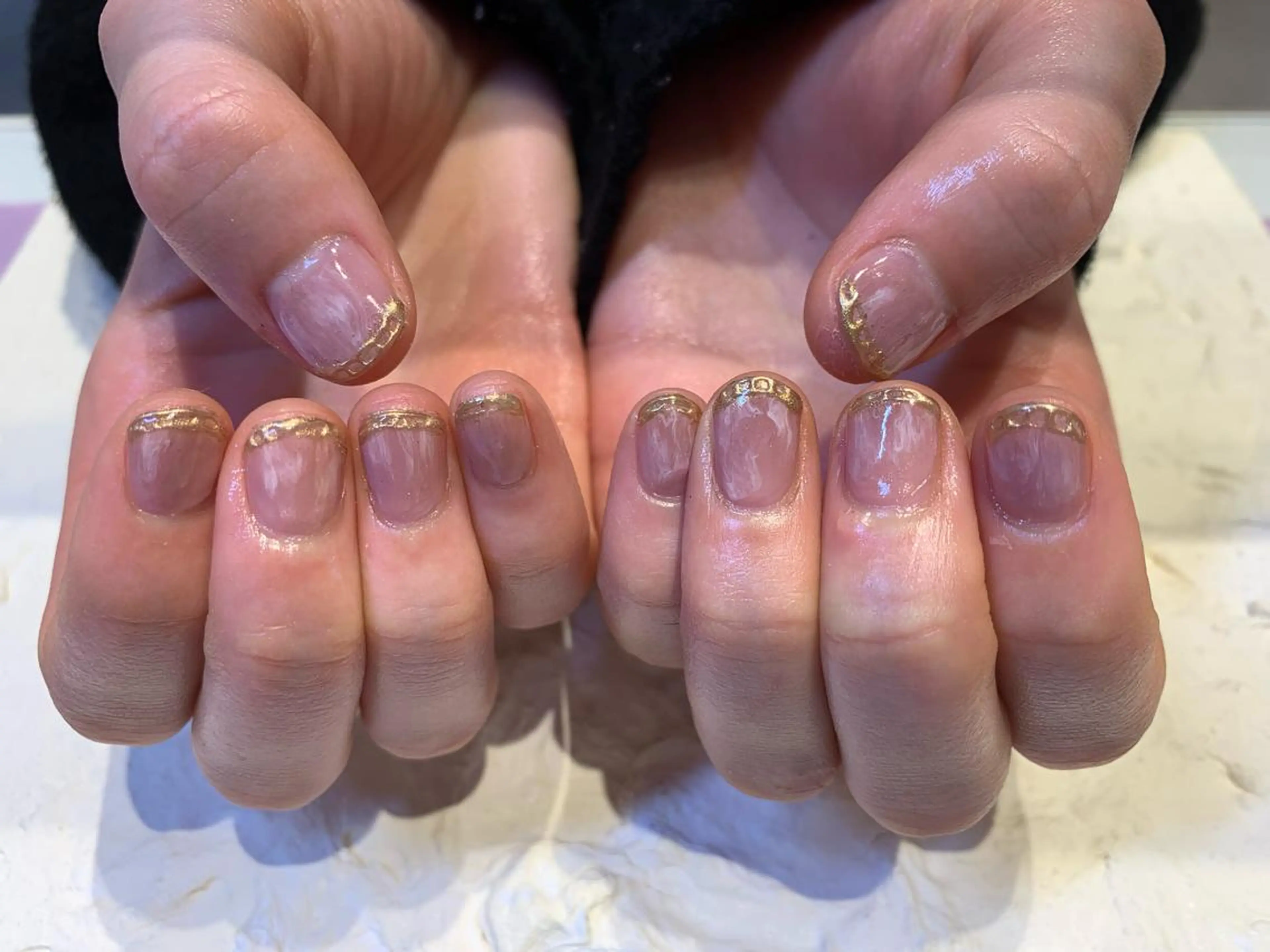 ネイル 持ち込み マキノ ユイのネイルデザイン