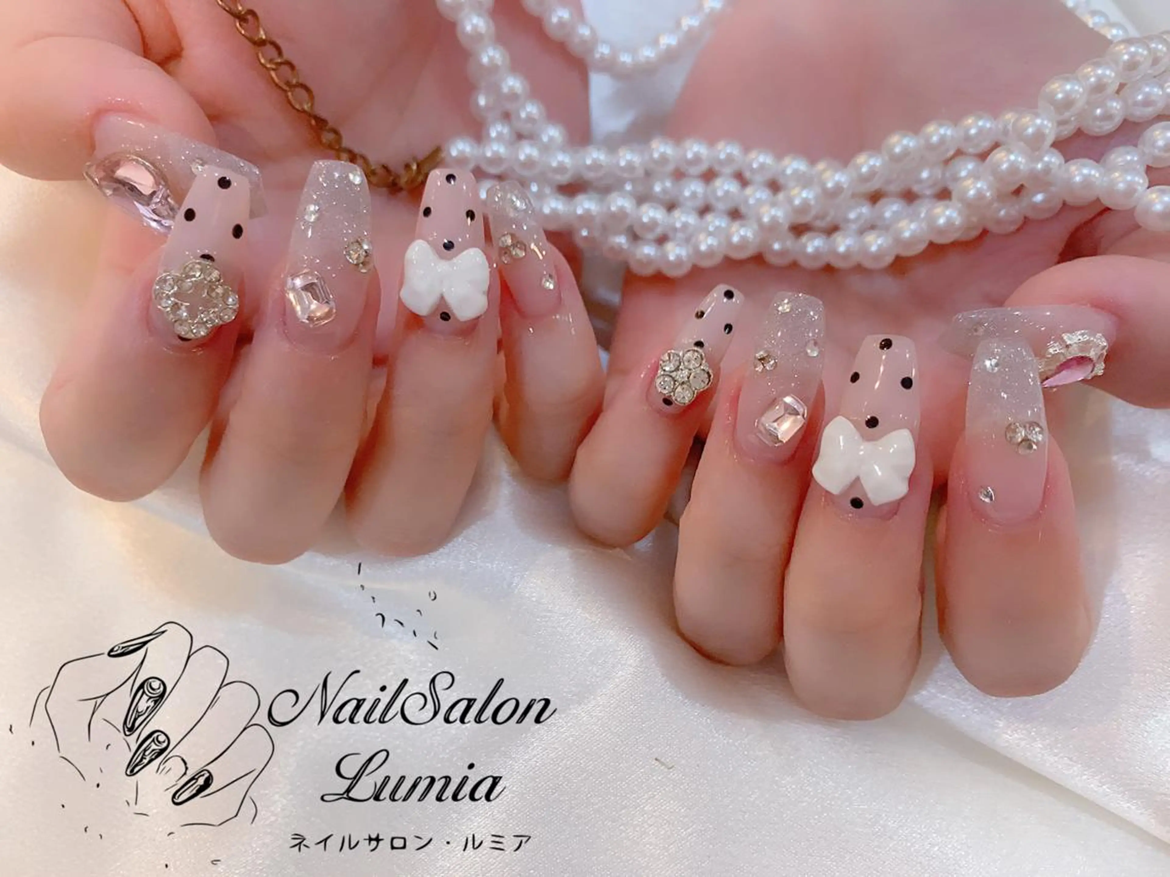 ネイル ハンドネイル ネイルサロン ルミア Lumia 店長のネイルデザイン