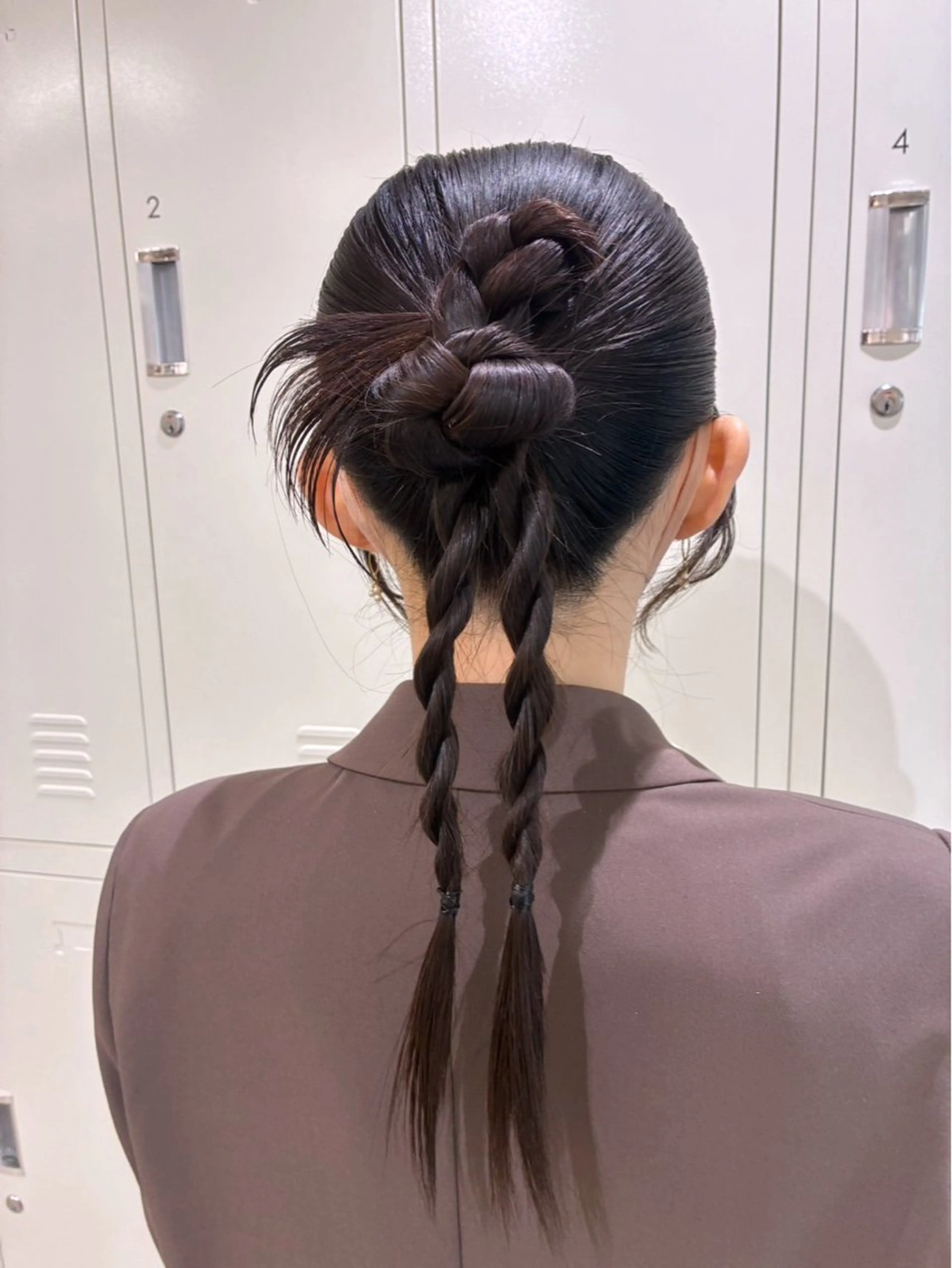 ロング ヘアアレンジ 堀内 都姫のヘアスタイル