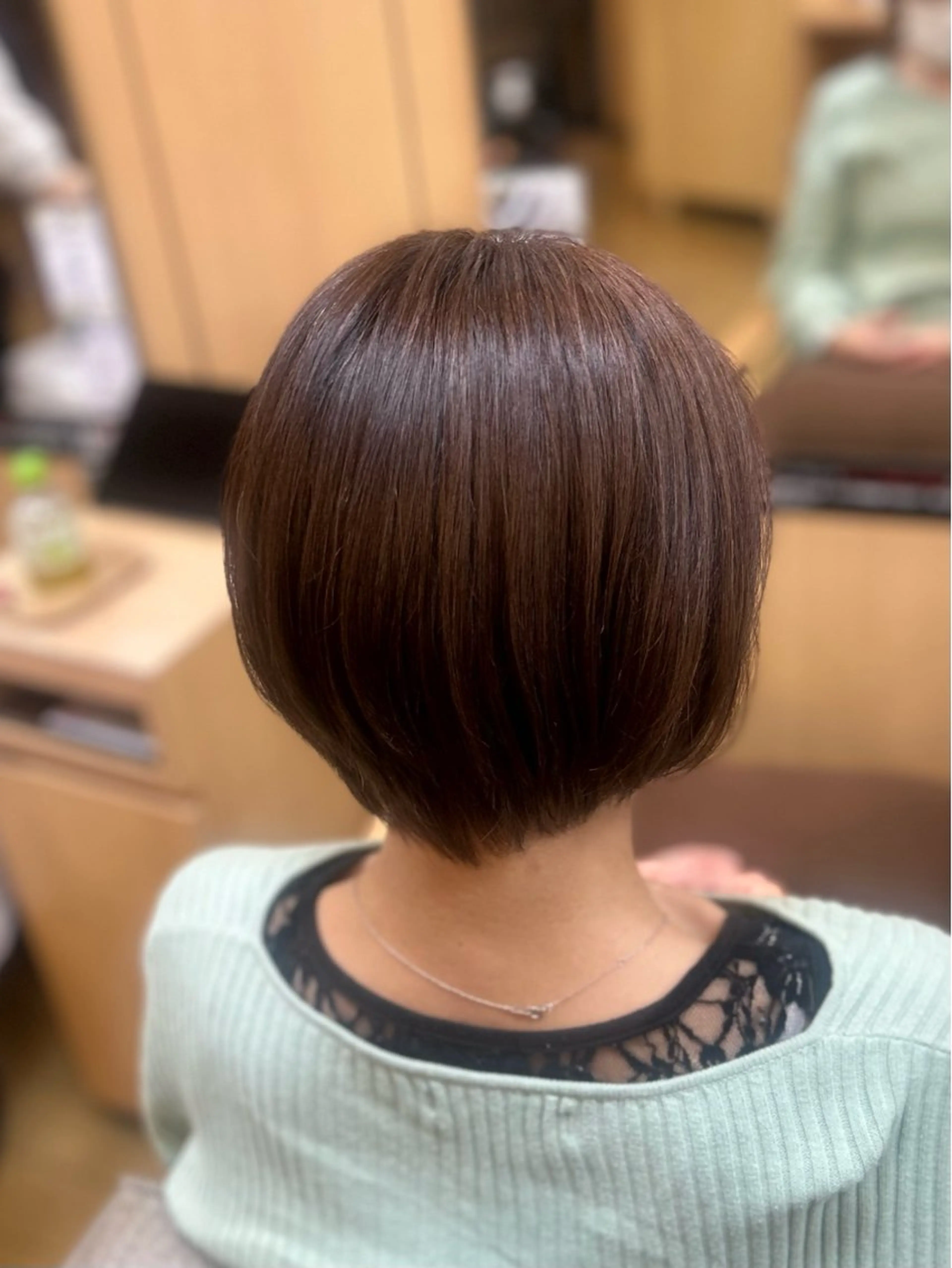 ショート カラー ベージュカラー ブリーチ ハイライトカラー ブリーチなしカラー ハイライト 🎀井田 愛梨 /ツヤ感カラー🎀のマツエク・マツパデザイン