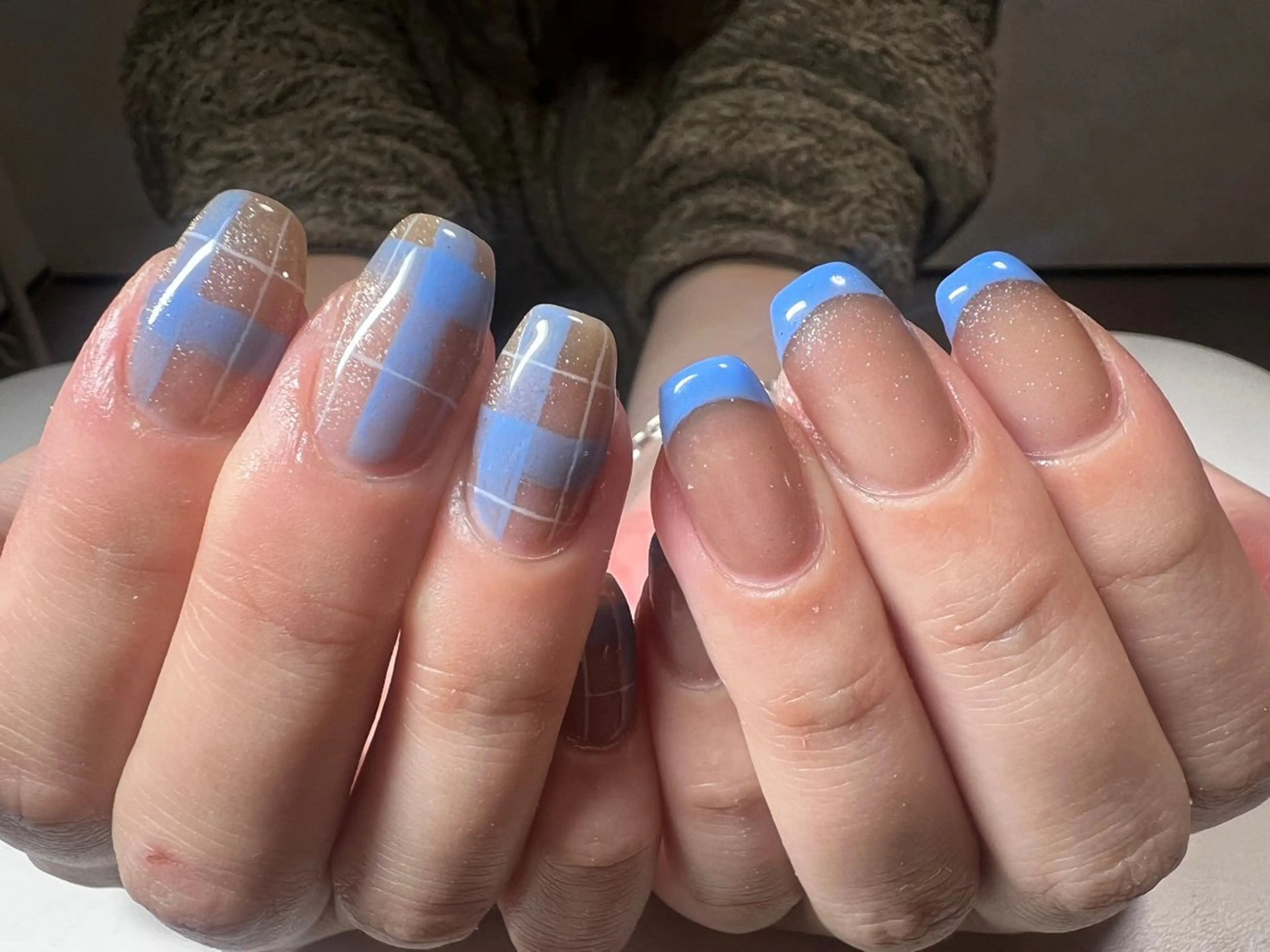 ネイル アニマル柄 マグネットネイル Nailsalon Rのネイルデザイン