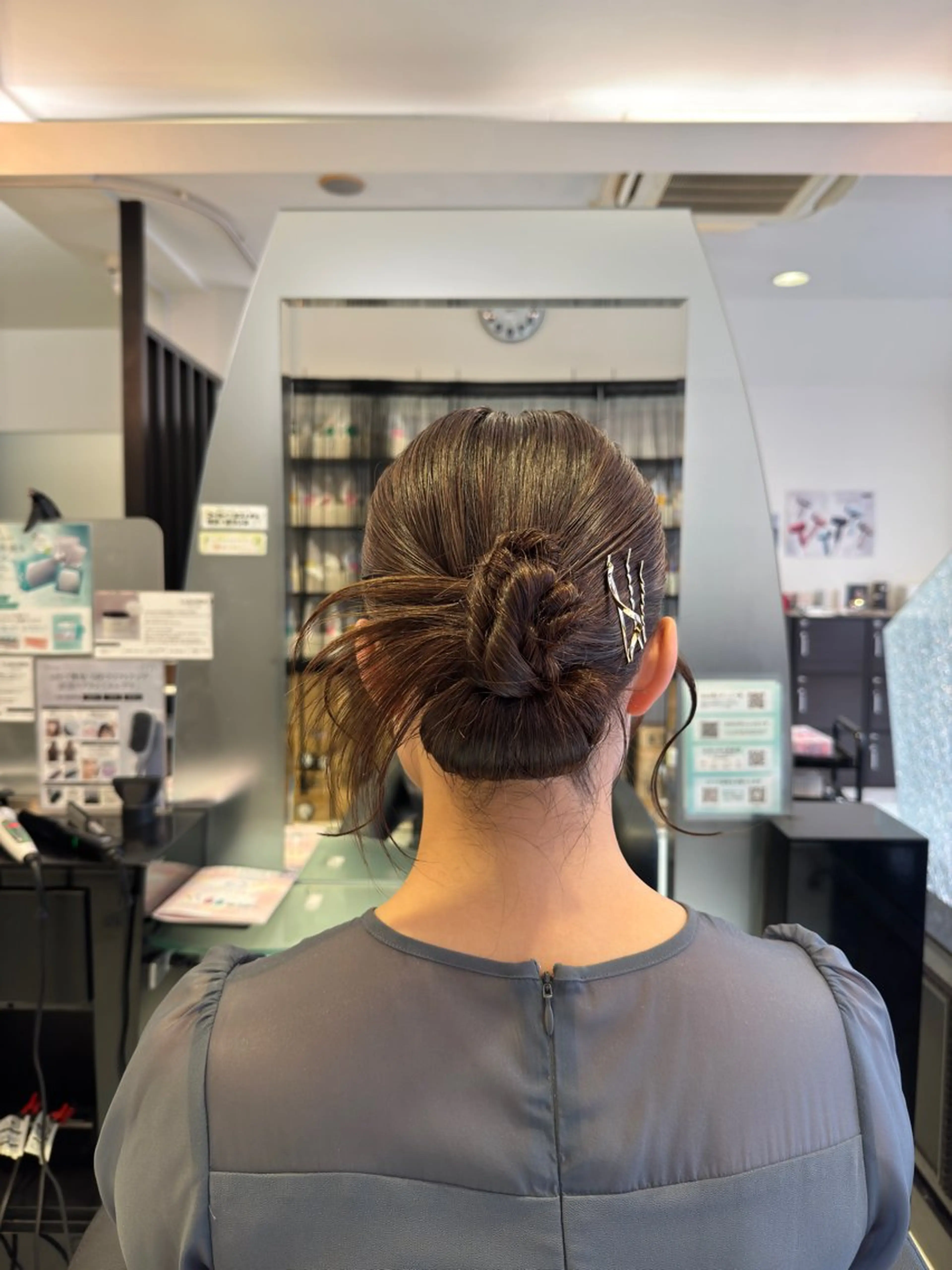 セミロング ヘアアレンジ ヘアセット MURATA KOHEIのヘアスタイル