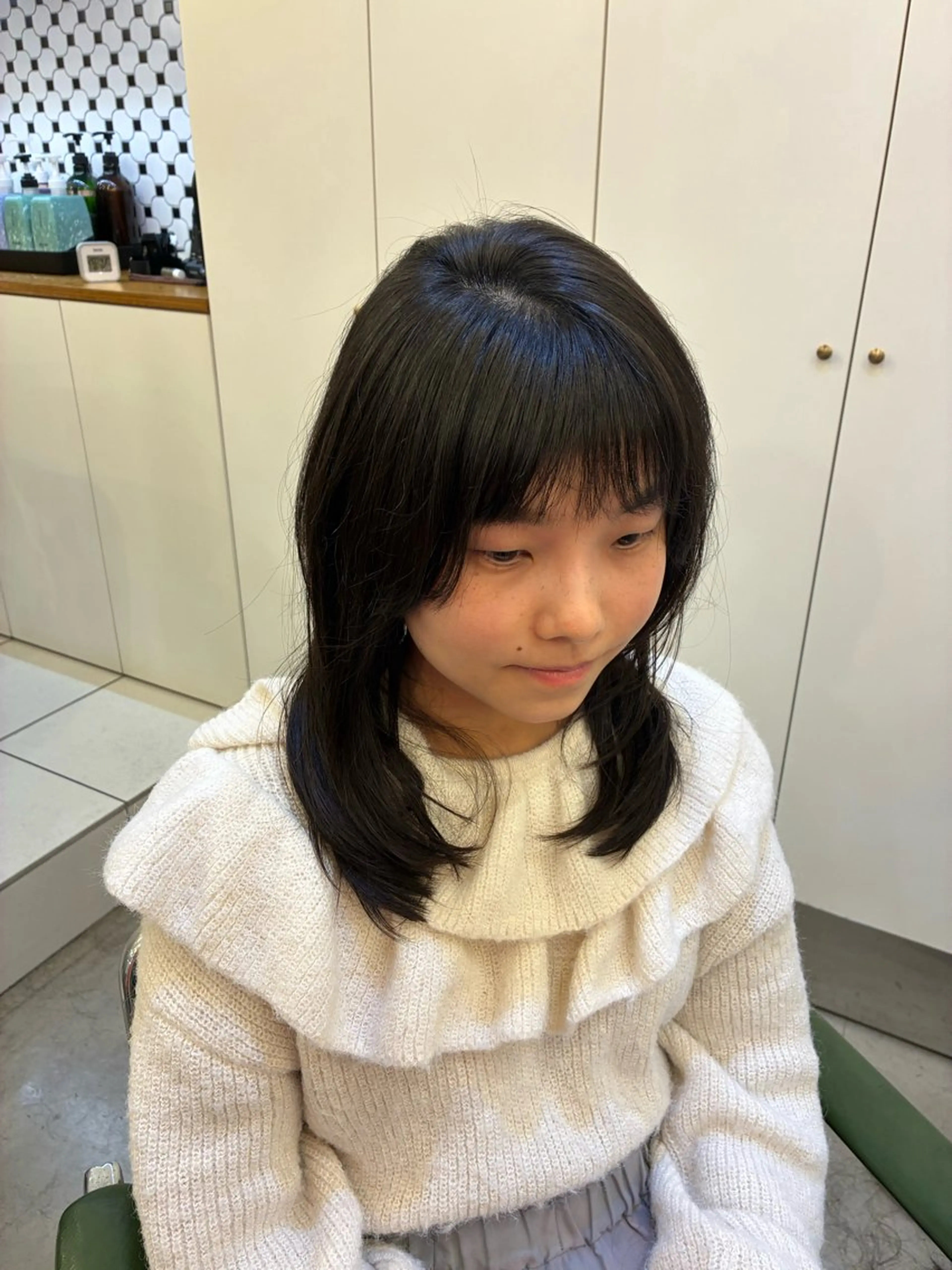 ミディアム 💐レイヤー/ 暖色/りゅーき💐のヘアスタイル