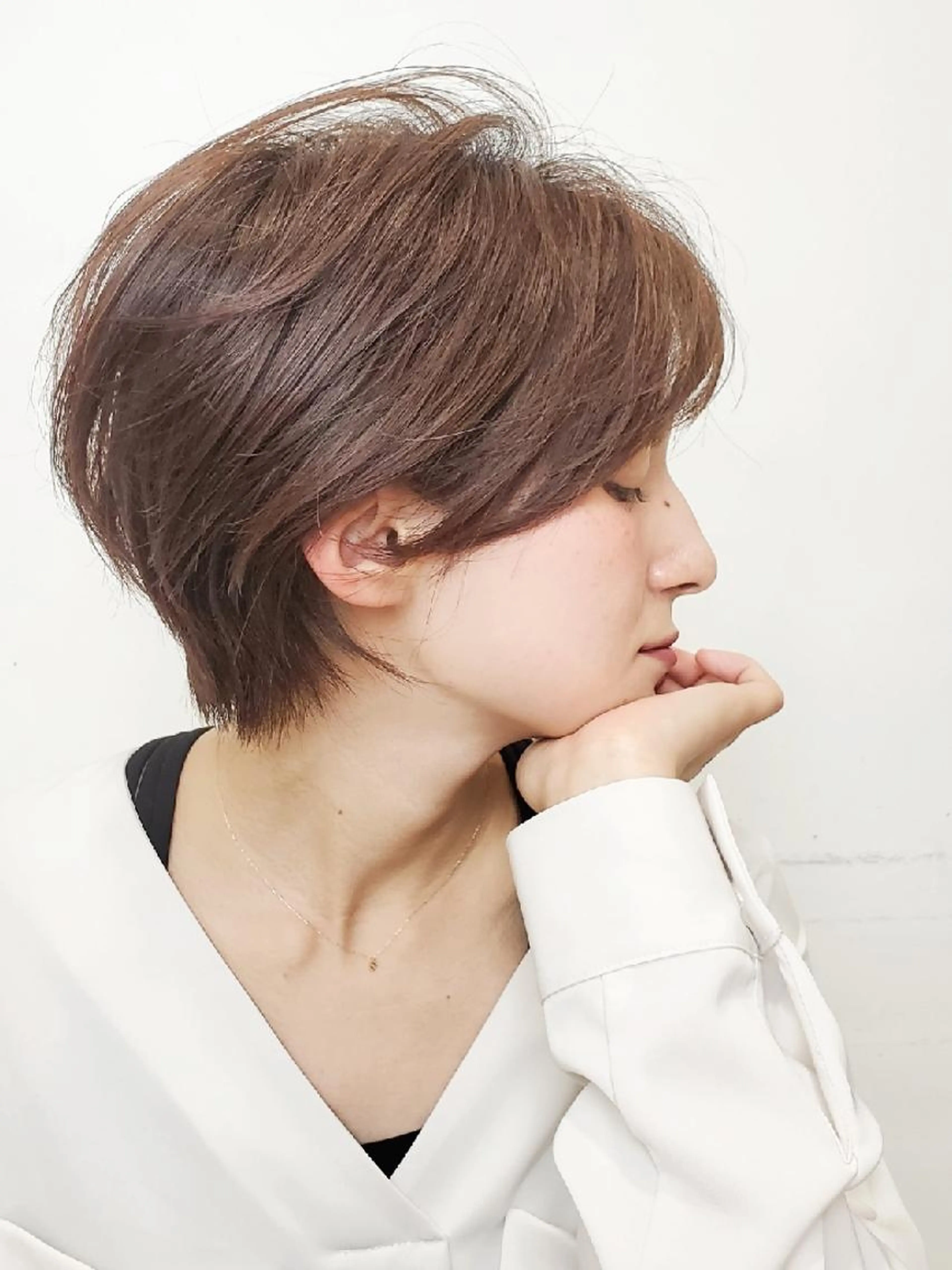 ~休止中~《パリのオートクチュールカット》エフィラージュカットモデルさん☆ショートスタイル限定☆の写真