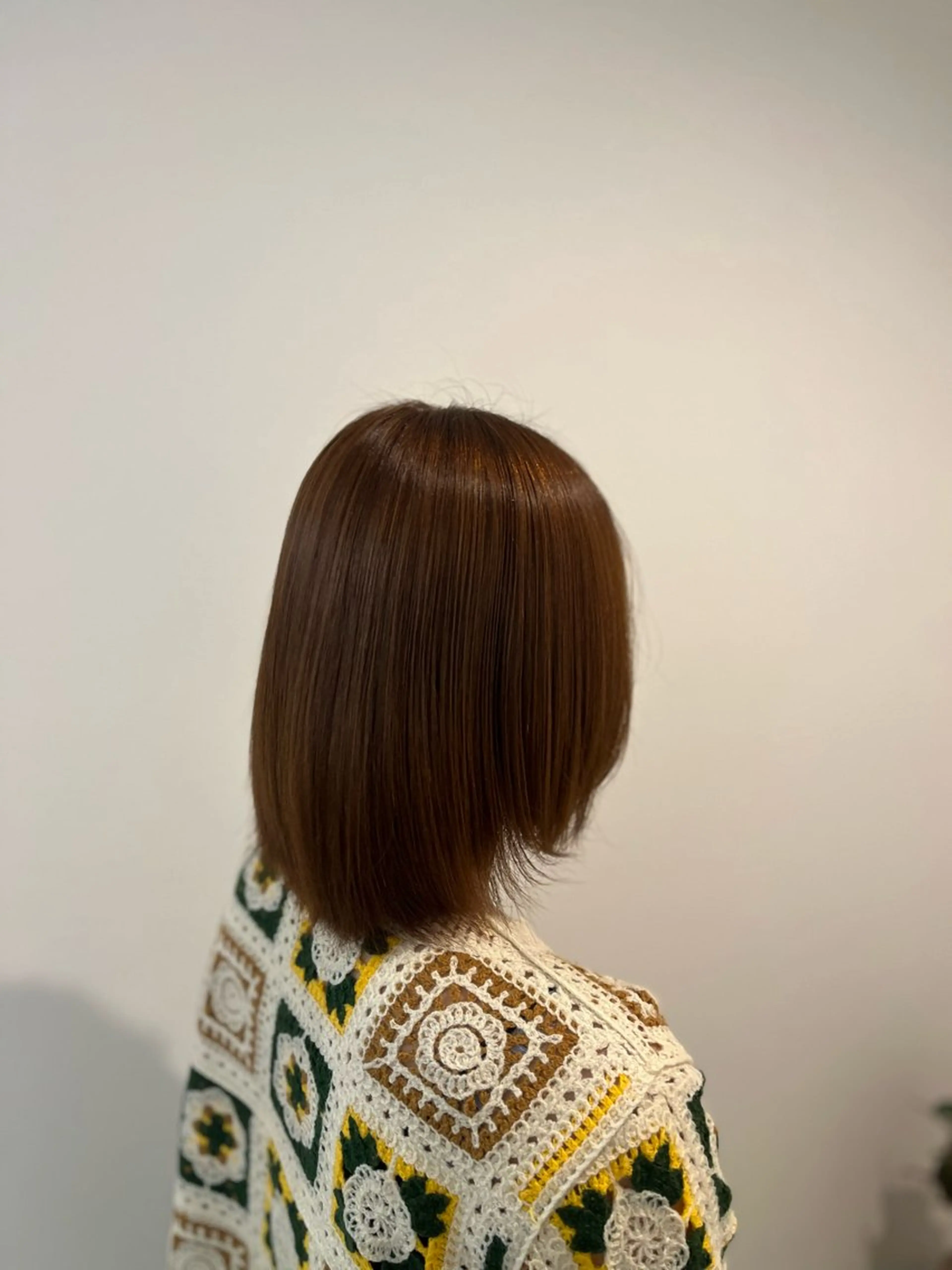 ミディアム ヘアカラー 黒川 綾音のヘアスタイル