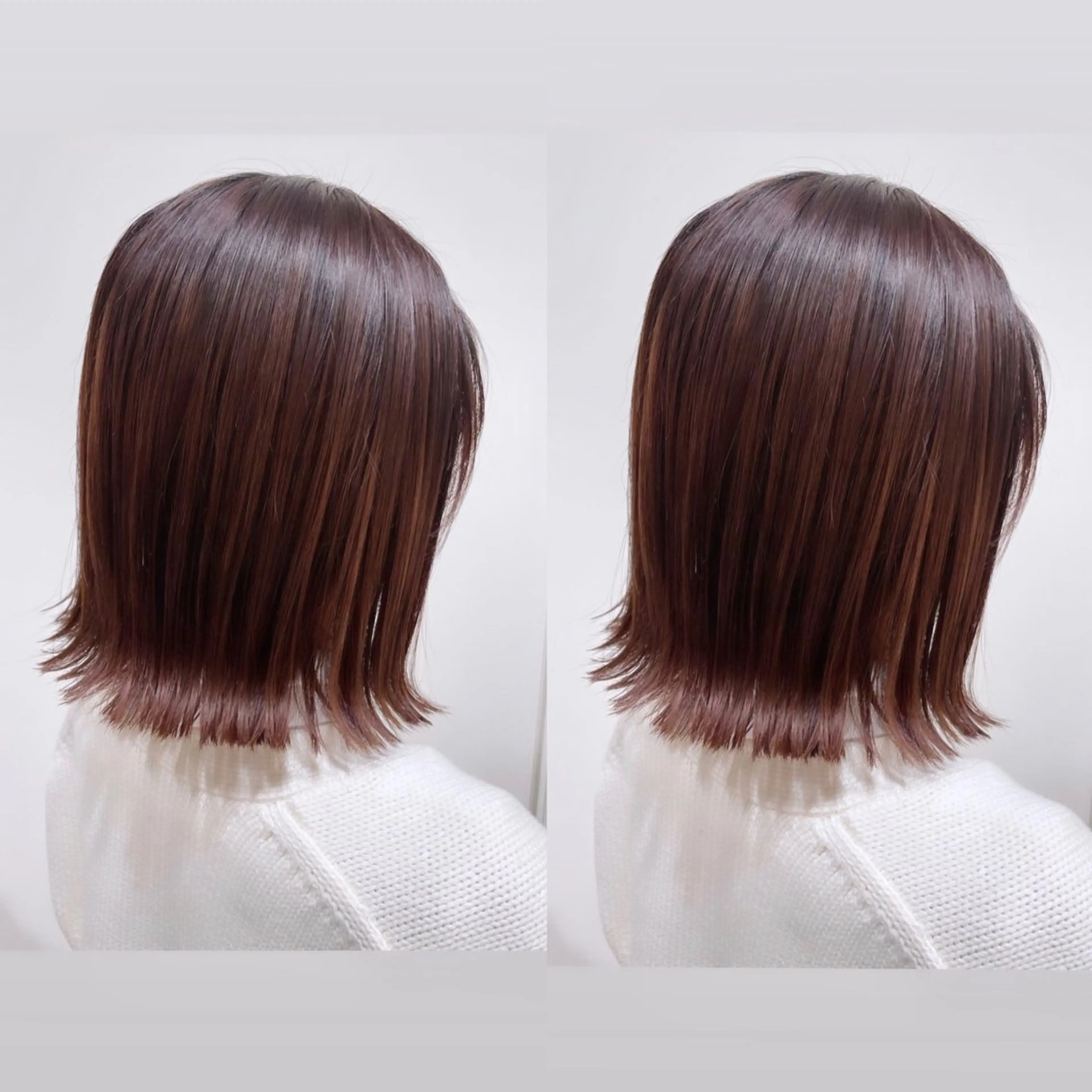 ミディアム カラー カット トリートメント ヘアセット 名古屋/髪質改善/ 透明感SHIZUKAのヘアスタイル