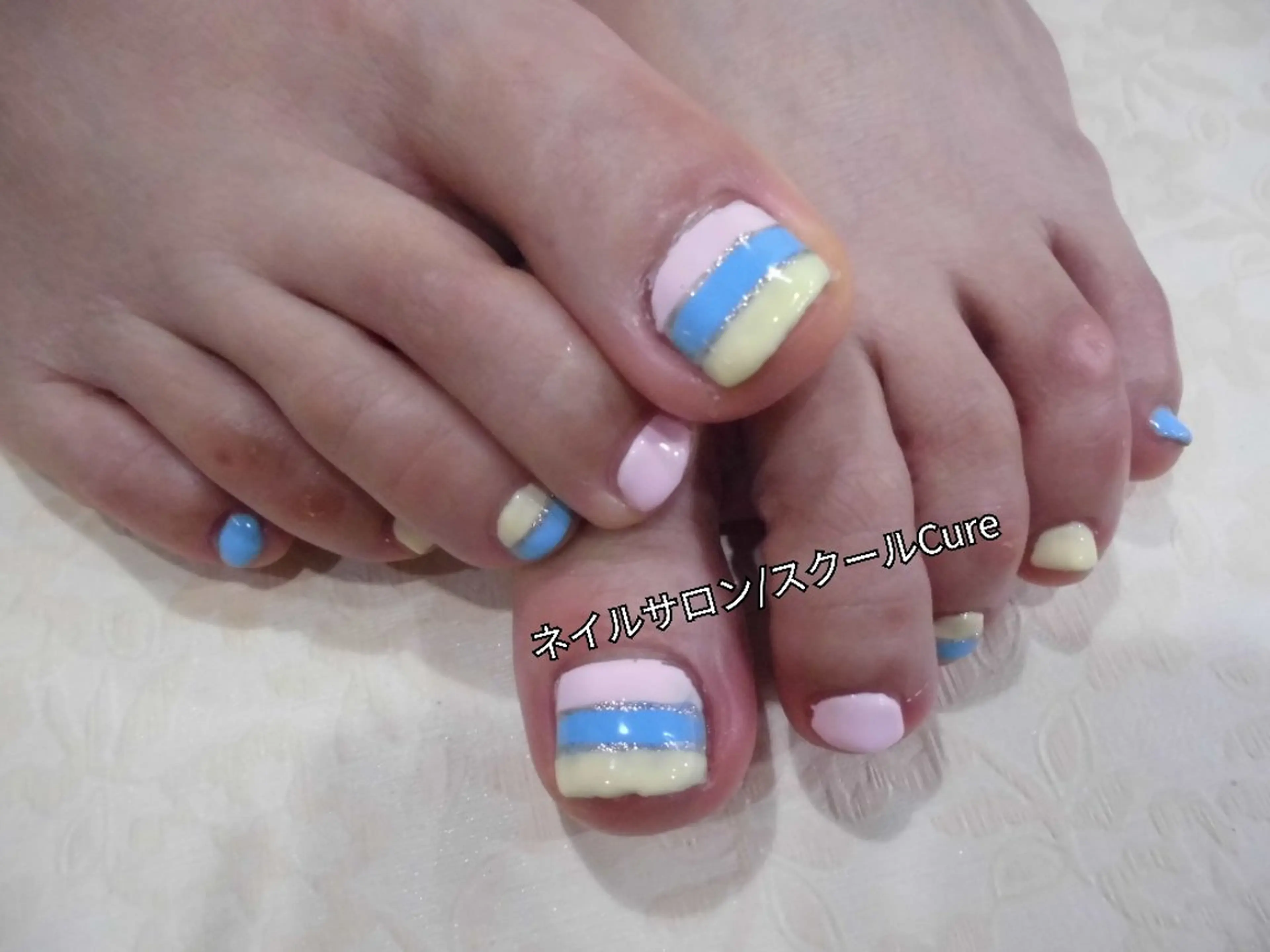 ネイル パステルネイル ネイルサロン Cureのネイルデザイン
