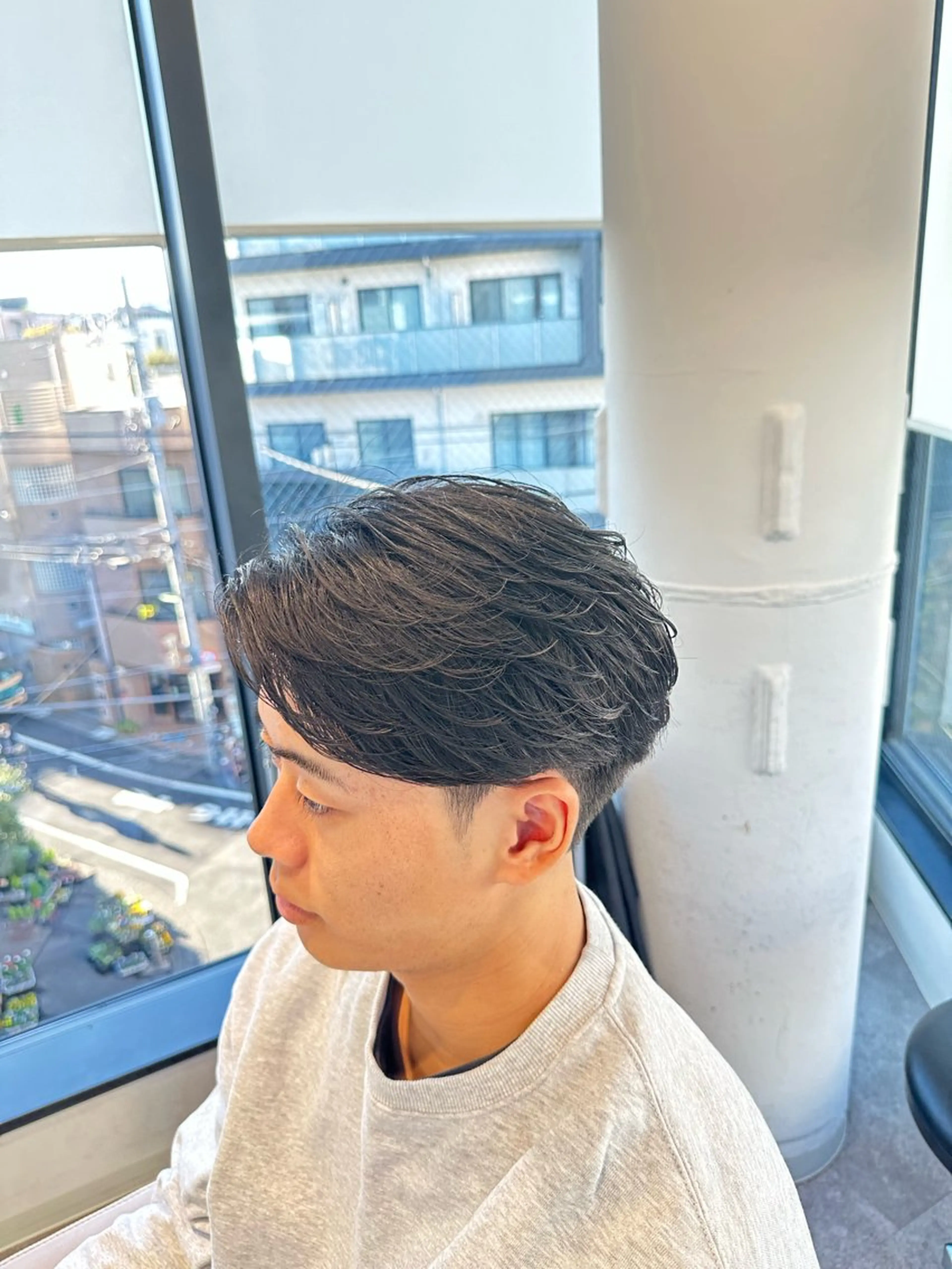 ショート パーマ SALOWIN下北No.R店所属・下北沢／メンズ/ メンズパーマ/優樹のヘアスタイル