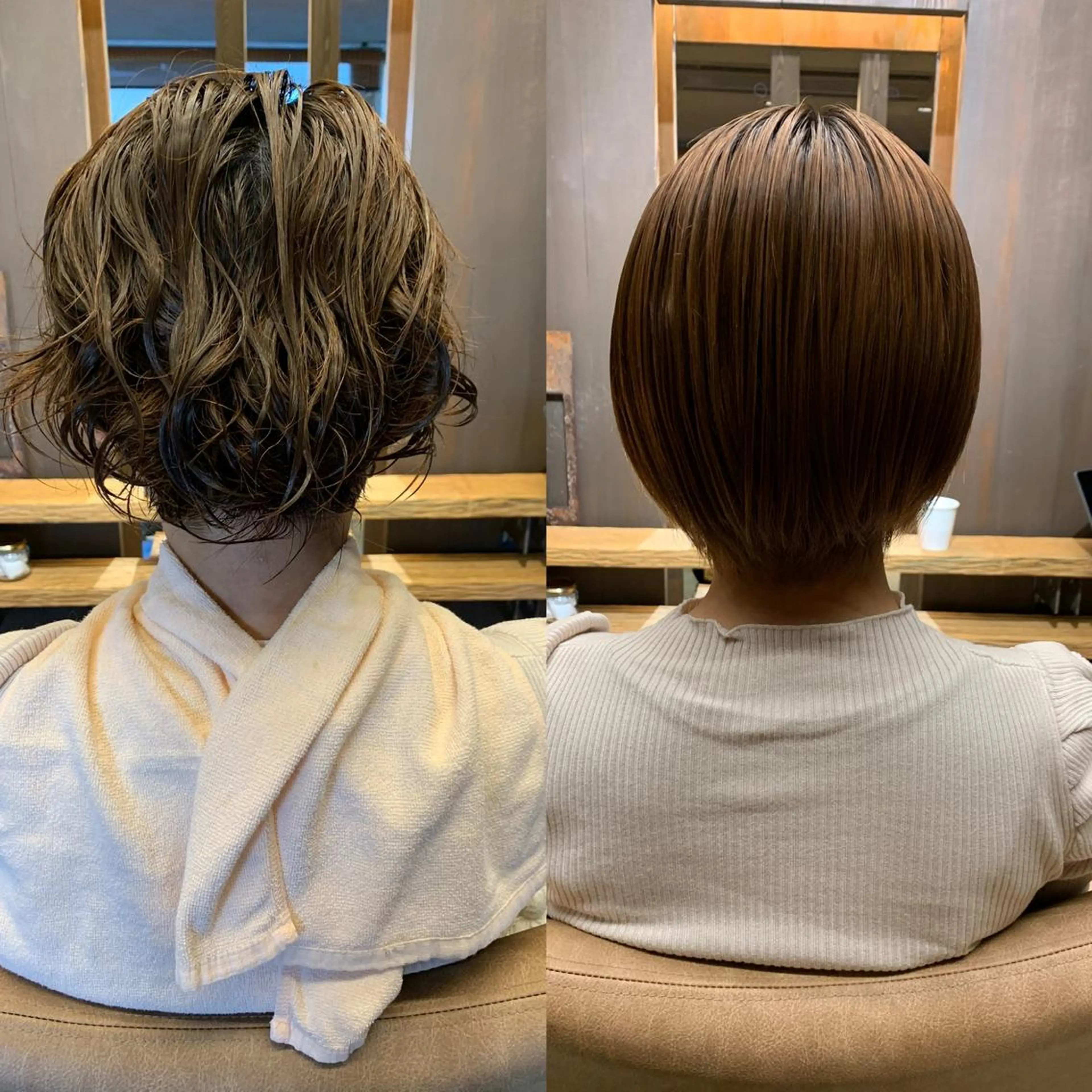 ショート カット 縮毛矯正 トリートメント 似合わせ松本 容政のヘアスタイル