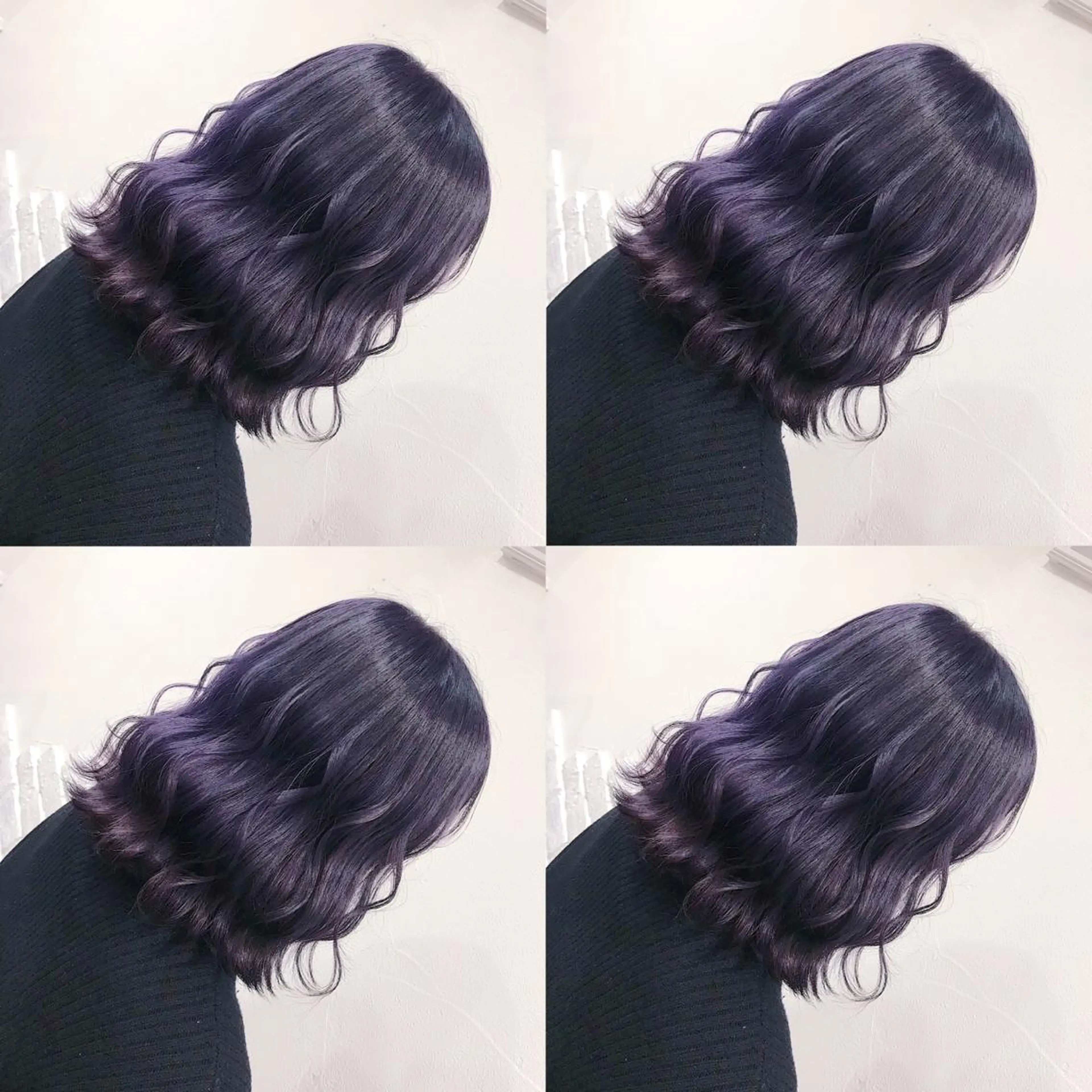 ミディアム カラー ヘアアレンジ ヘアカラー トリートメント TAKUMAブリーチ /切りっぱなし🪽のヘアスタイル