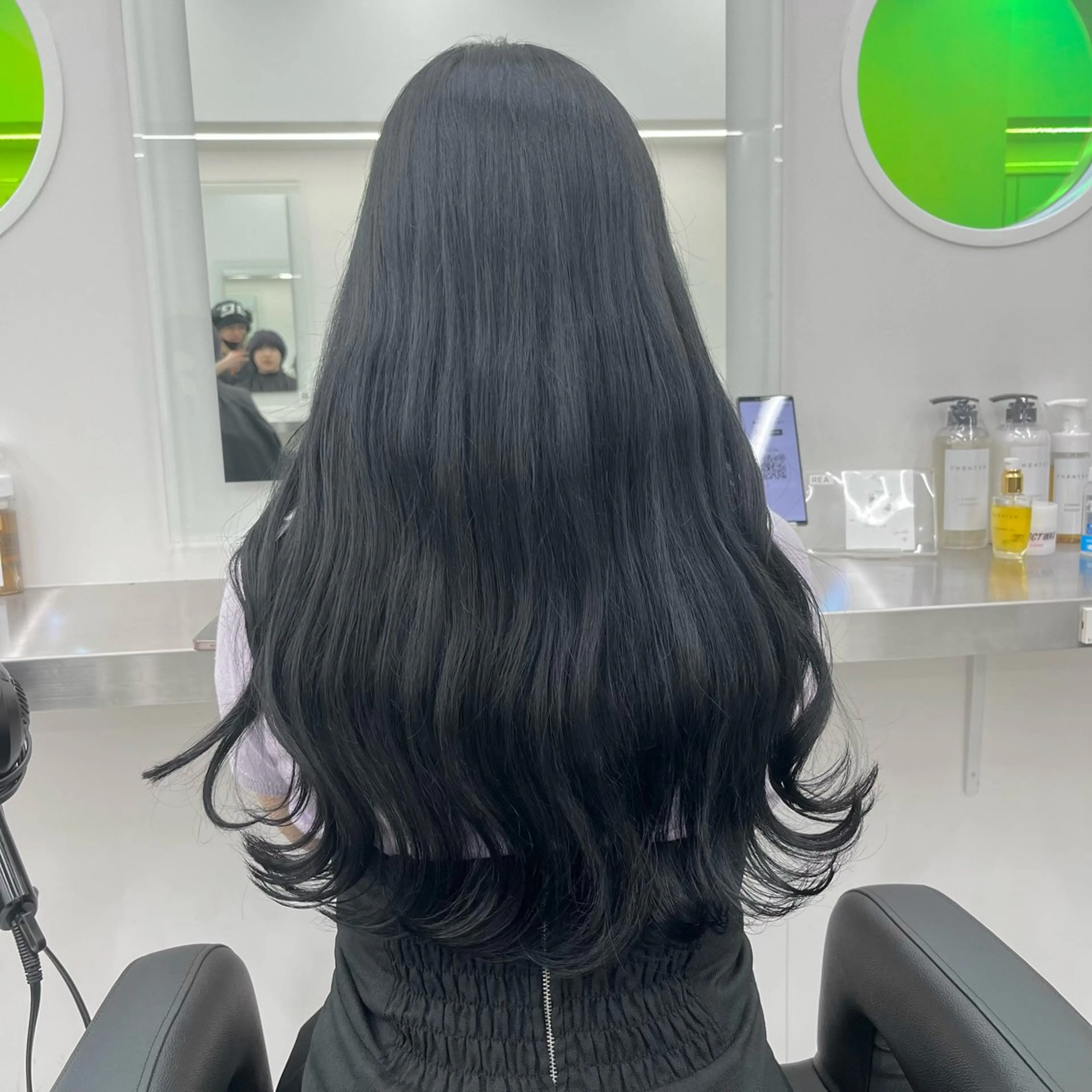 ロング カラー ヘアアレンジ カット ヘアカラー 縮毛矯正 トリートメント ヘッドスパ ヘアセット 縮毛矯正🤍 盛れるボブ/ひかりのヘアスタイル