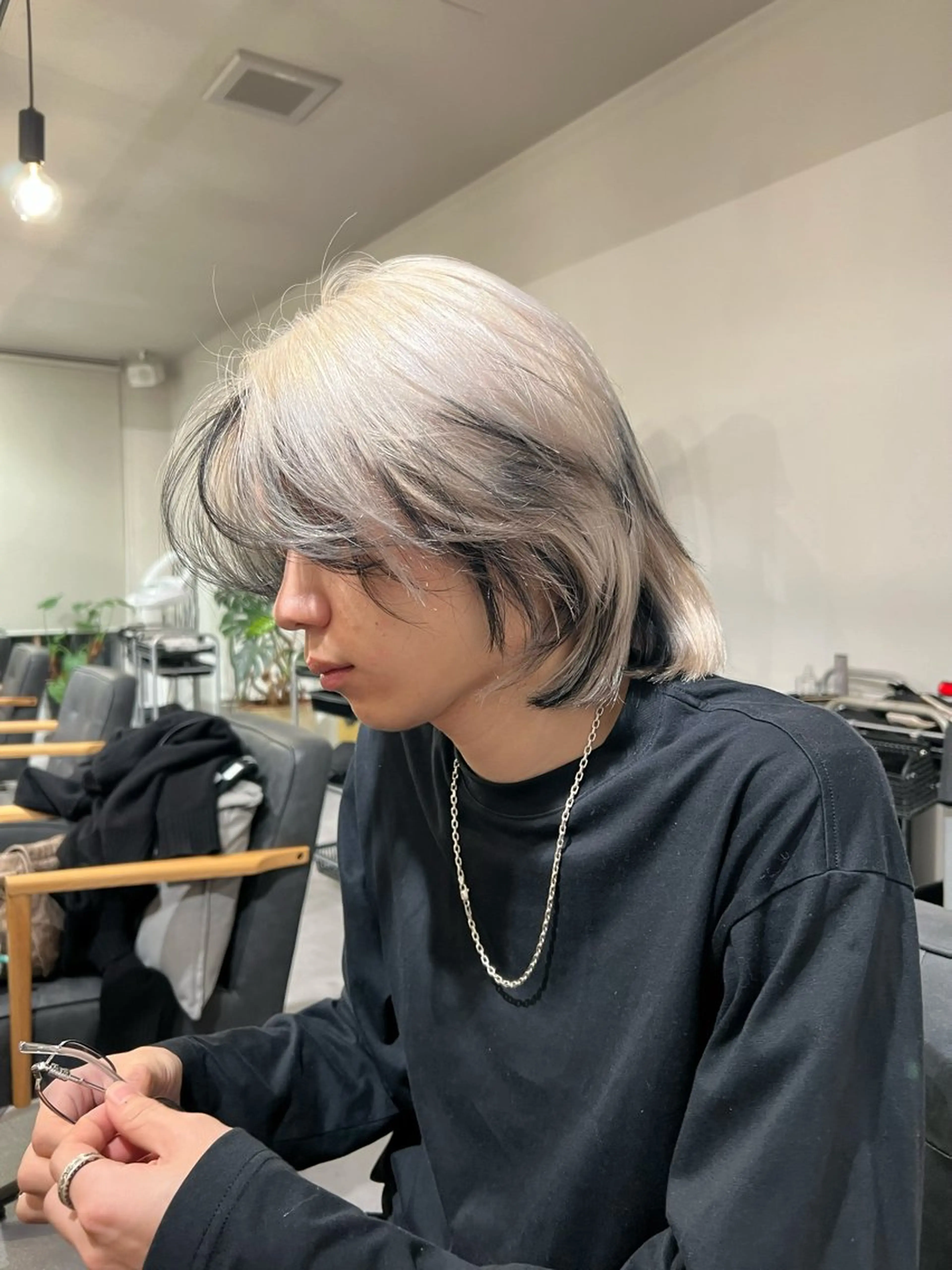 メンズカットモデルの写真