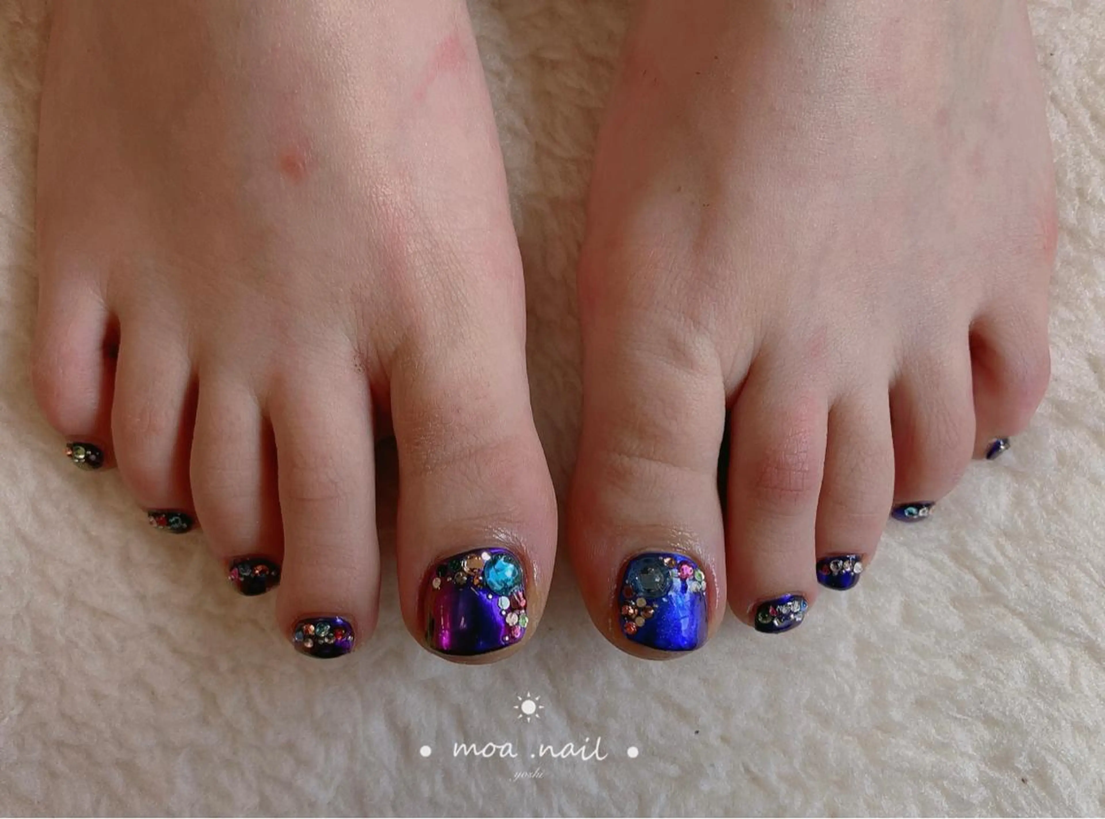 ネイル フットネイル MOA NAIL所属・MoaNail🫶 Yoshiのネイルデザイン