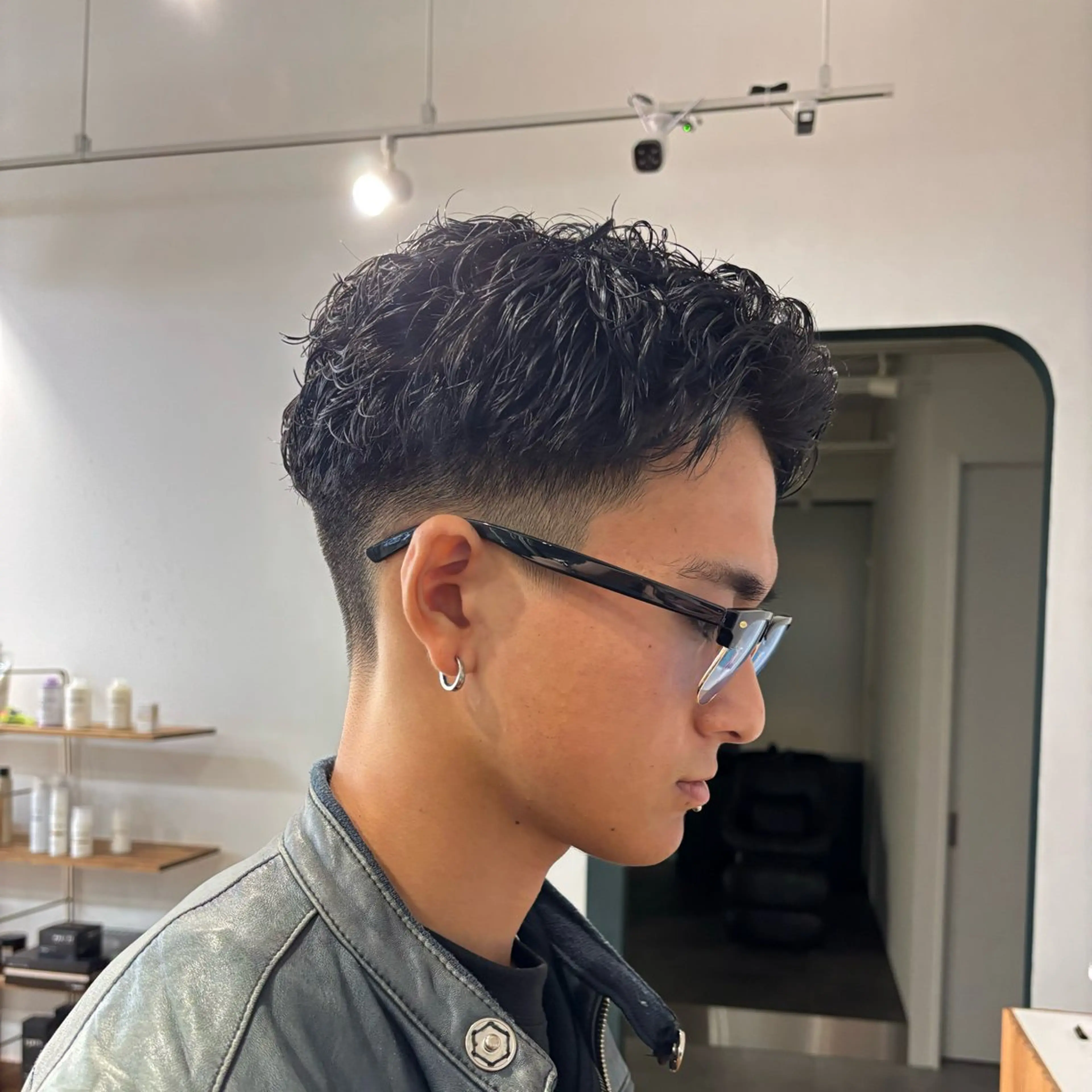 パーマ メンズ カット ハードパーマ Rico💜のヘアスタイル