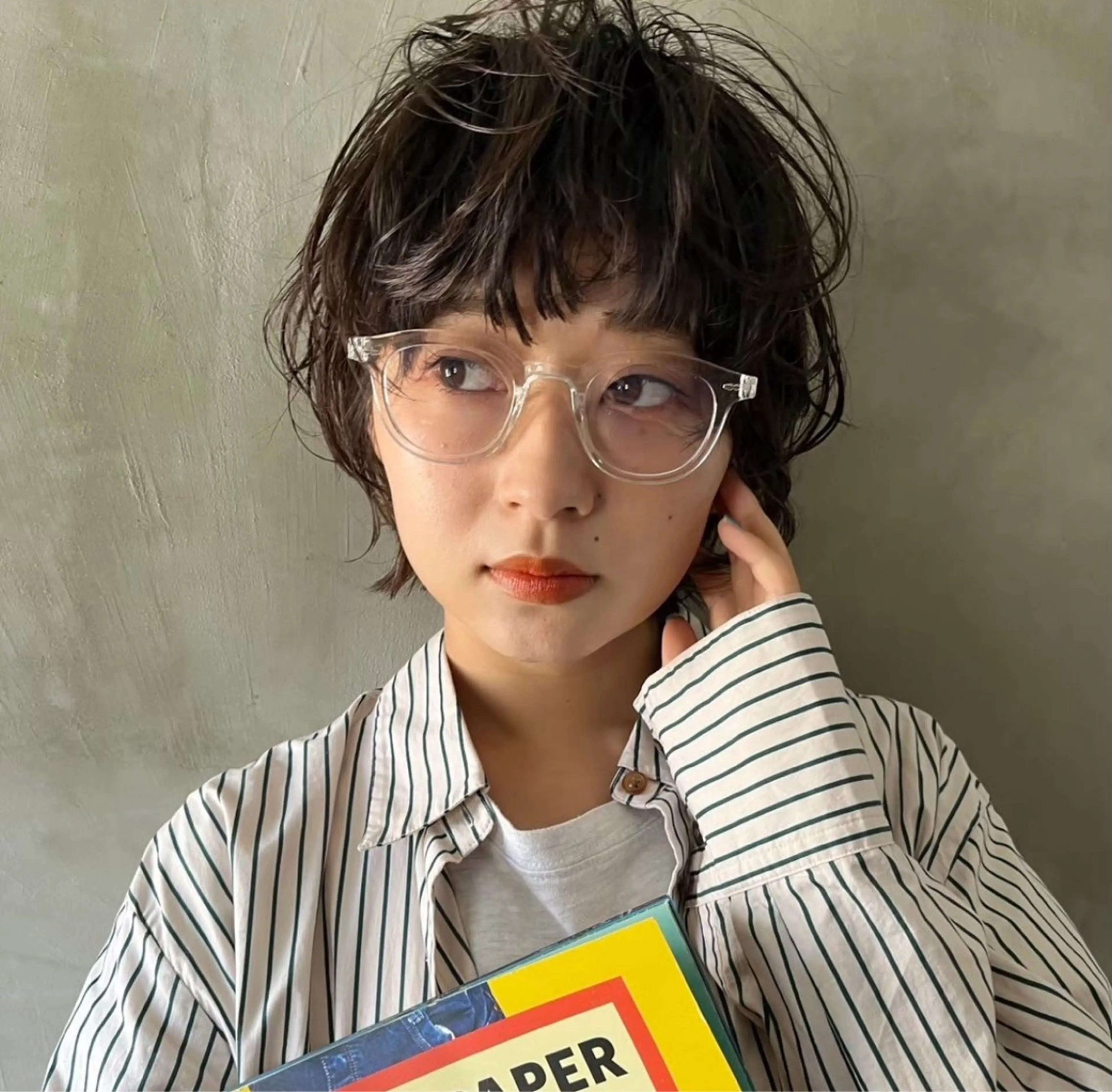 ショート パーマ ショートボブ ボブ ショートヘア 渋谷/原宿/メンズ/ コヤマトモヤのヘアスタイル