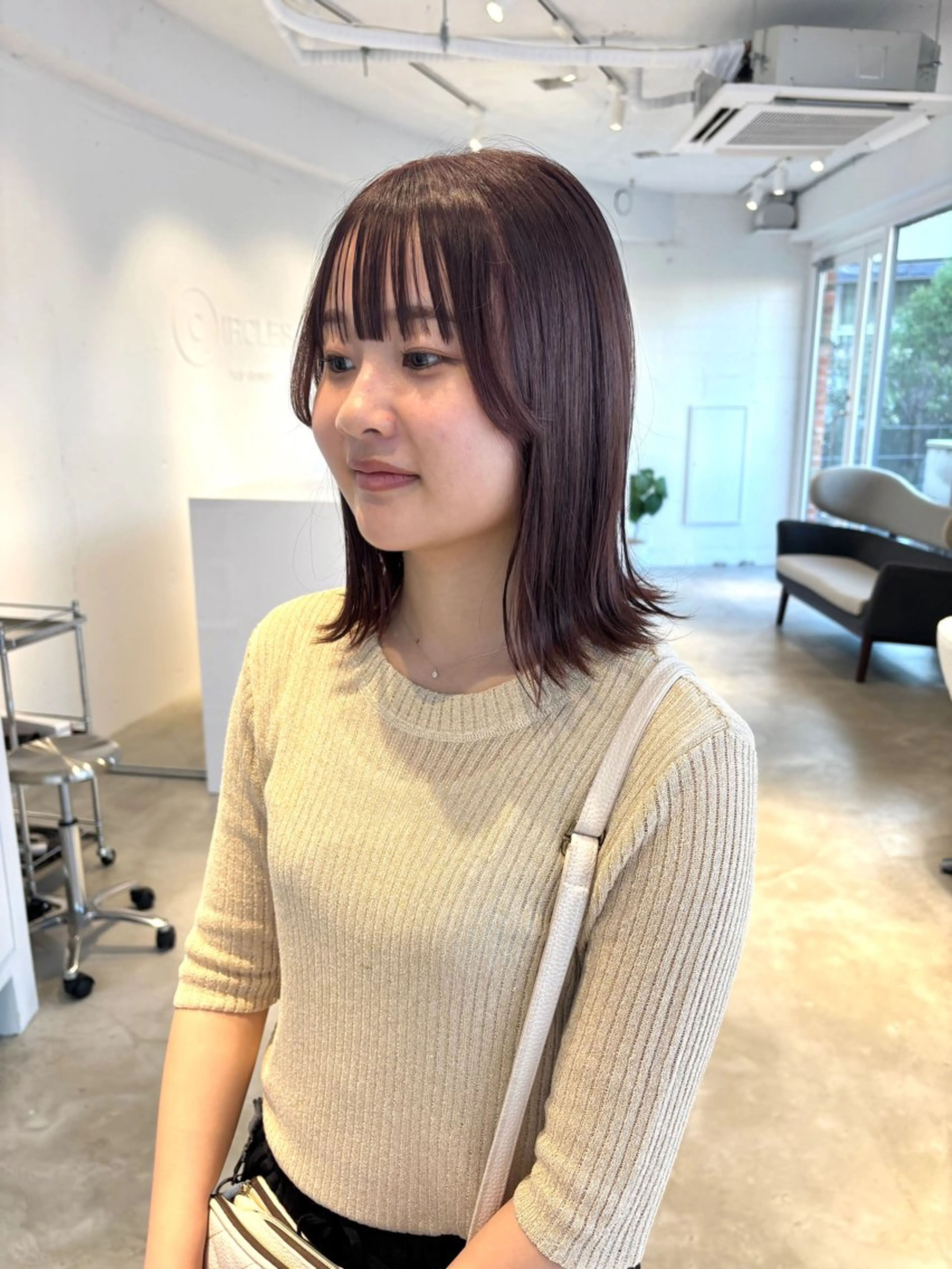 ミディアム カラー ヘアカラー トリートメント 薬院浄水通/ショート /メンズ/rukaのヘアスタイル