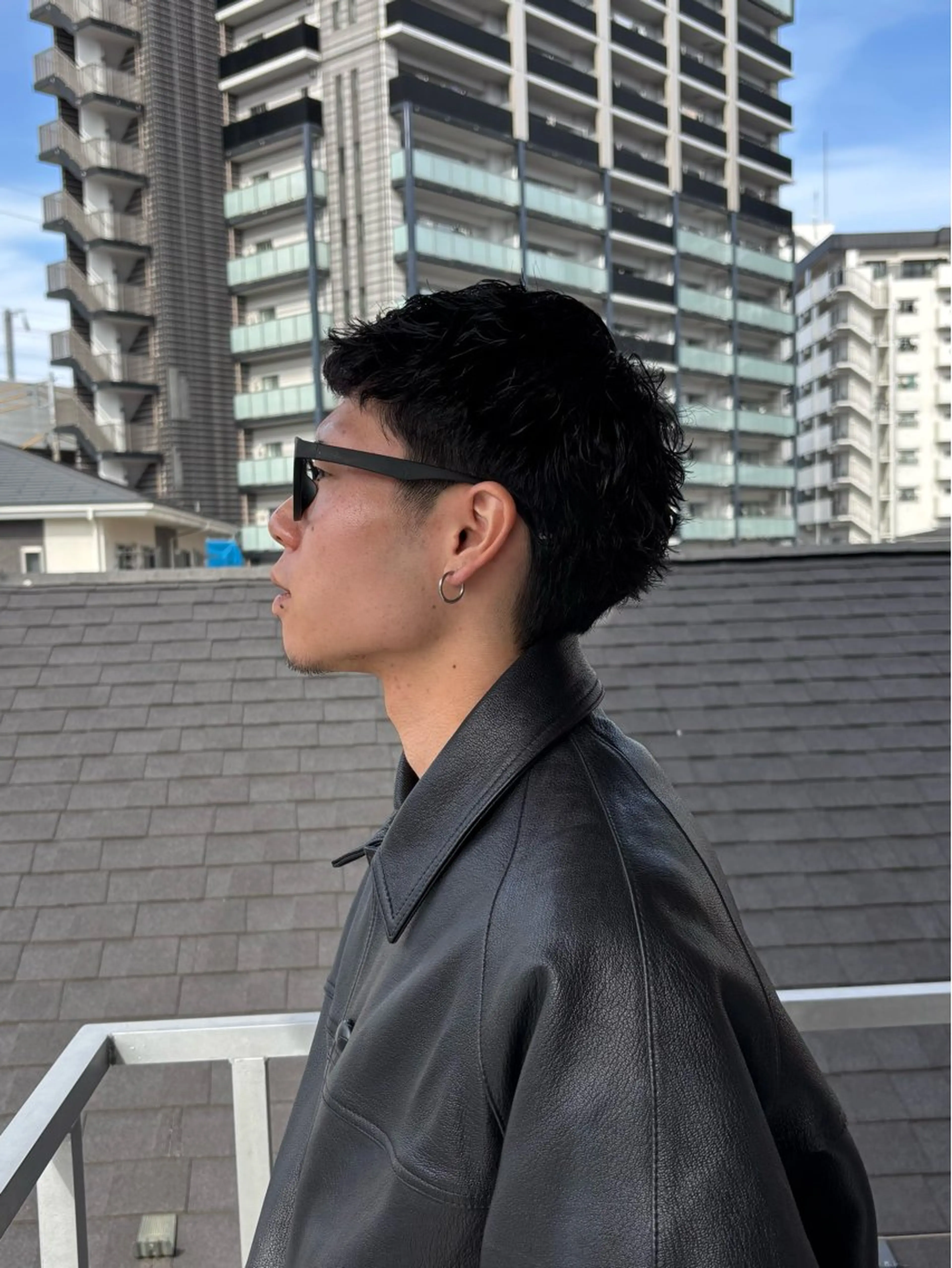 ショート パーマ カット パーマ 堀合駿輔/ボブ/ パーマ/波巻きのヘアスタイル