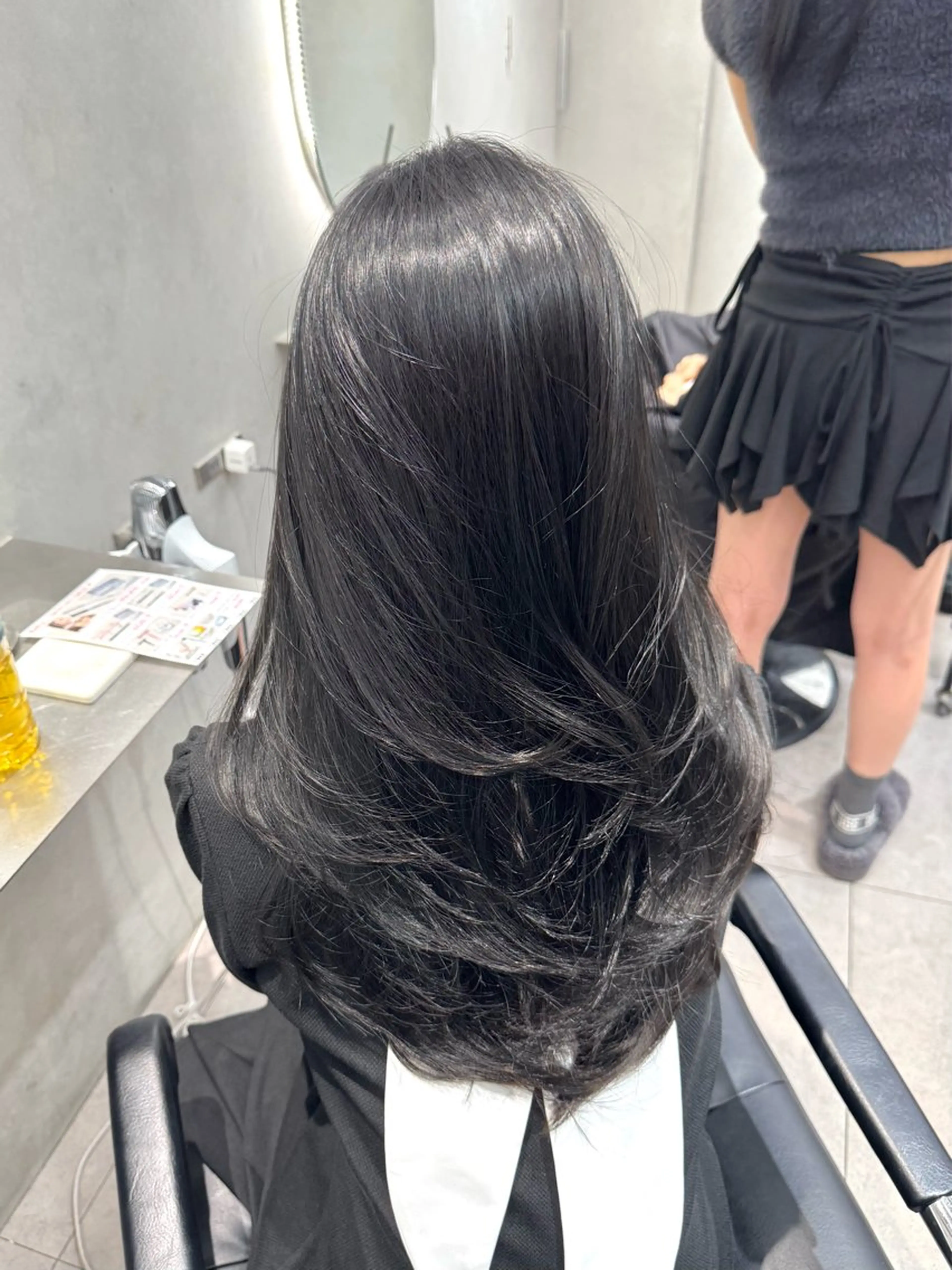 ロング カラー ハイレイヤー レイヤーカット カット トリートメント ✨レイヤーカット 海外ヘア/原宿✨のヘアスタイル
