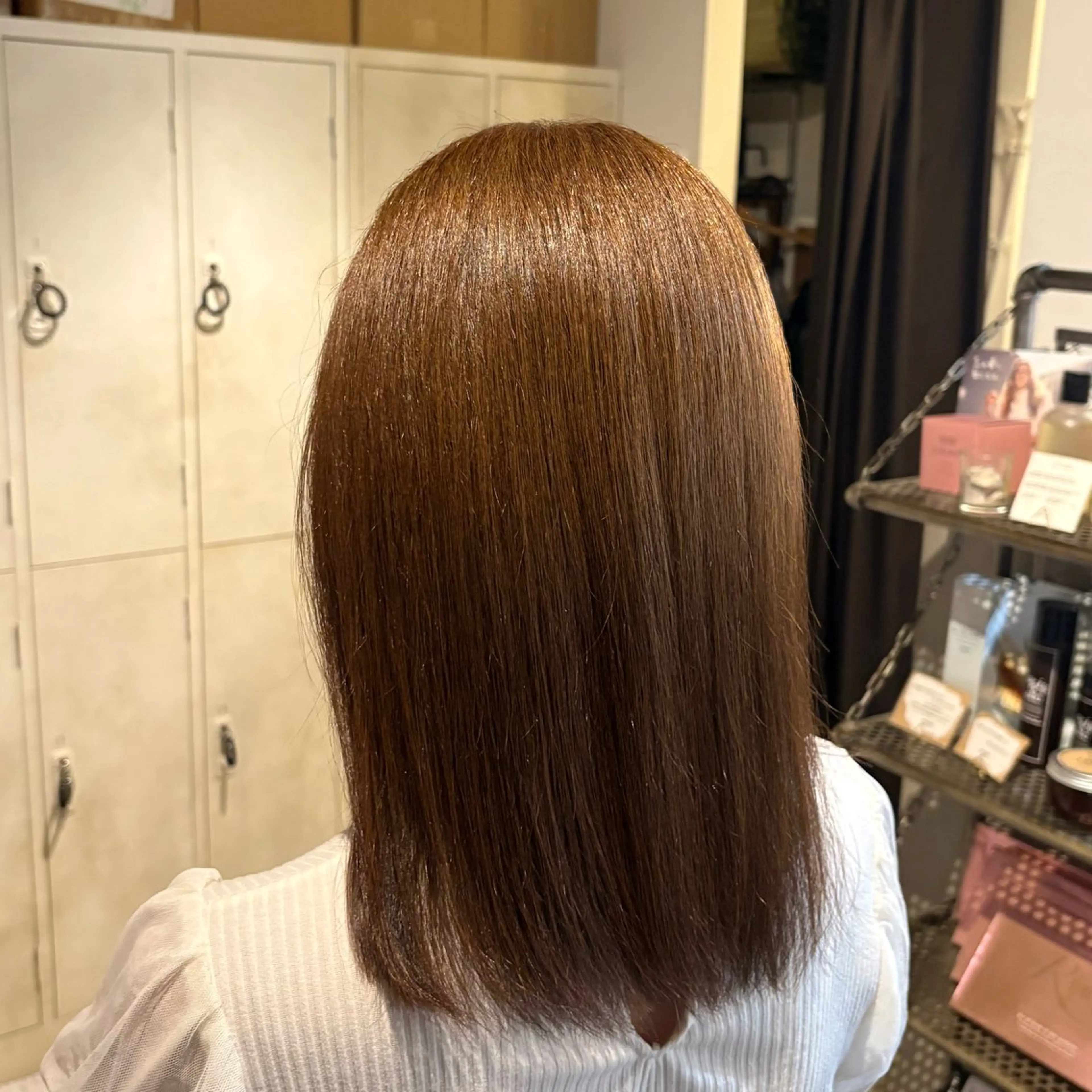 ミディアム カラー カット ヘアカラー 🌸艶カラー/似合わ せカット/サクラ🌸のヘアスタイル