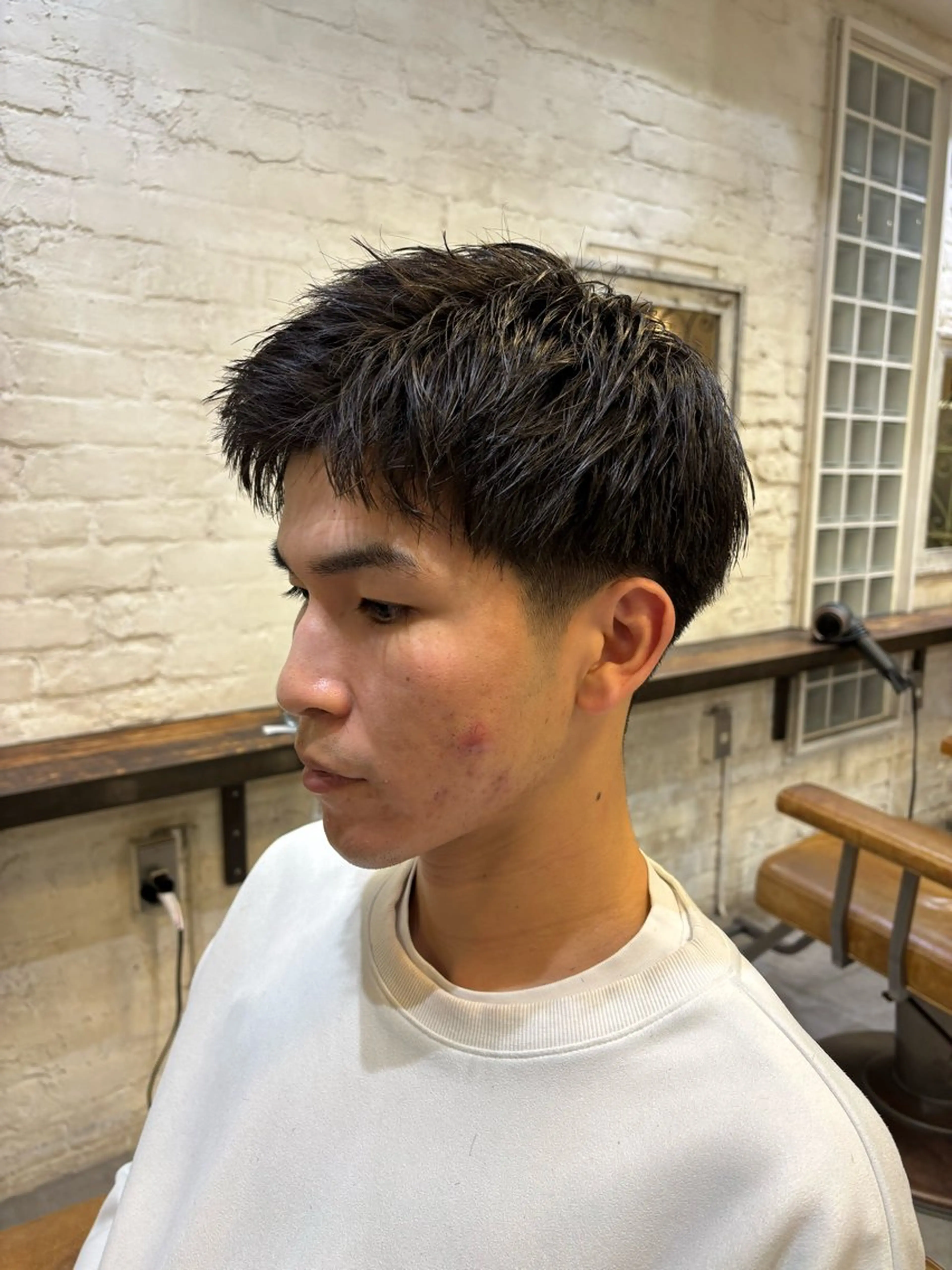 メンズ スパイキーショート メンズ カット/カラー 惇のヘアスタイル