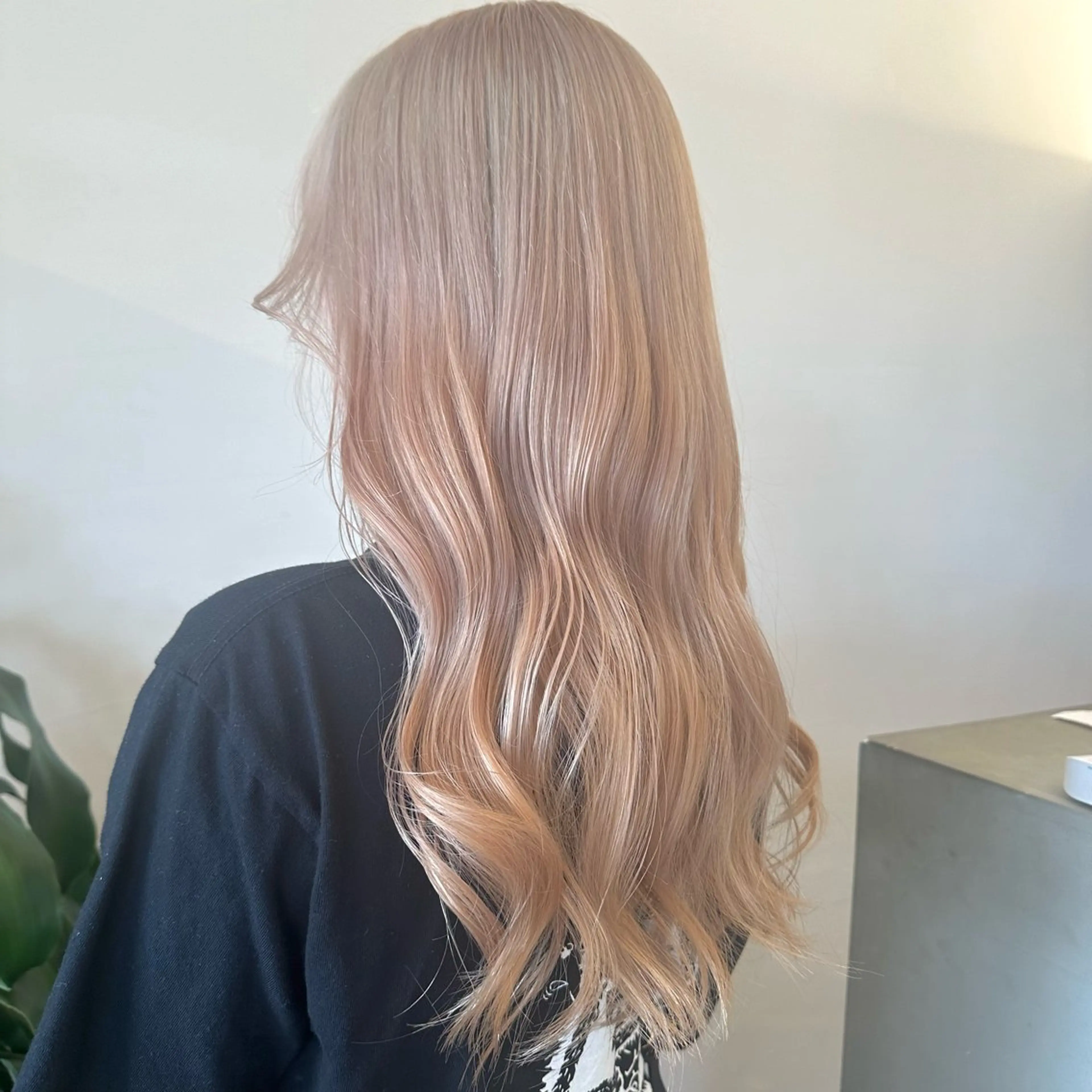 ロング カラー 透明感カラー ハイトーンカラー ヘアカラー ✨ブリーチカラー /菜月‪‪✨のヘアスタイル