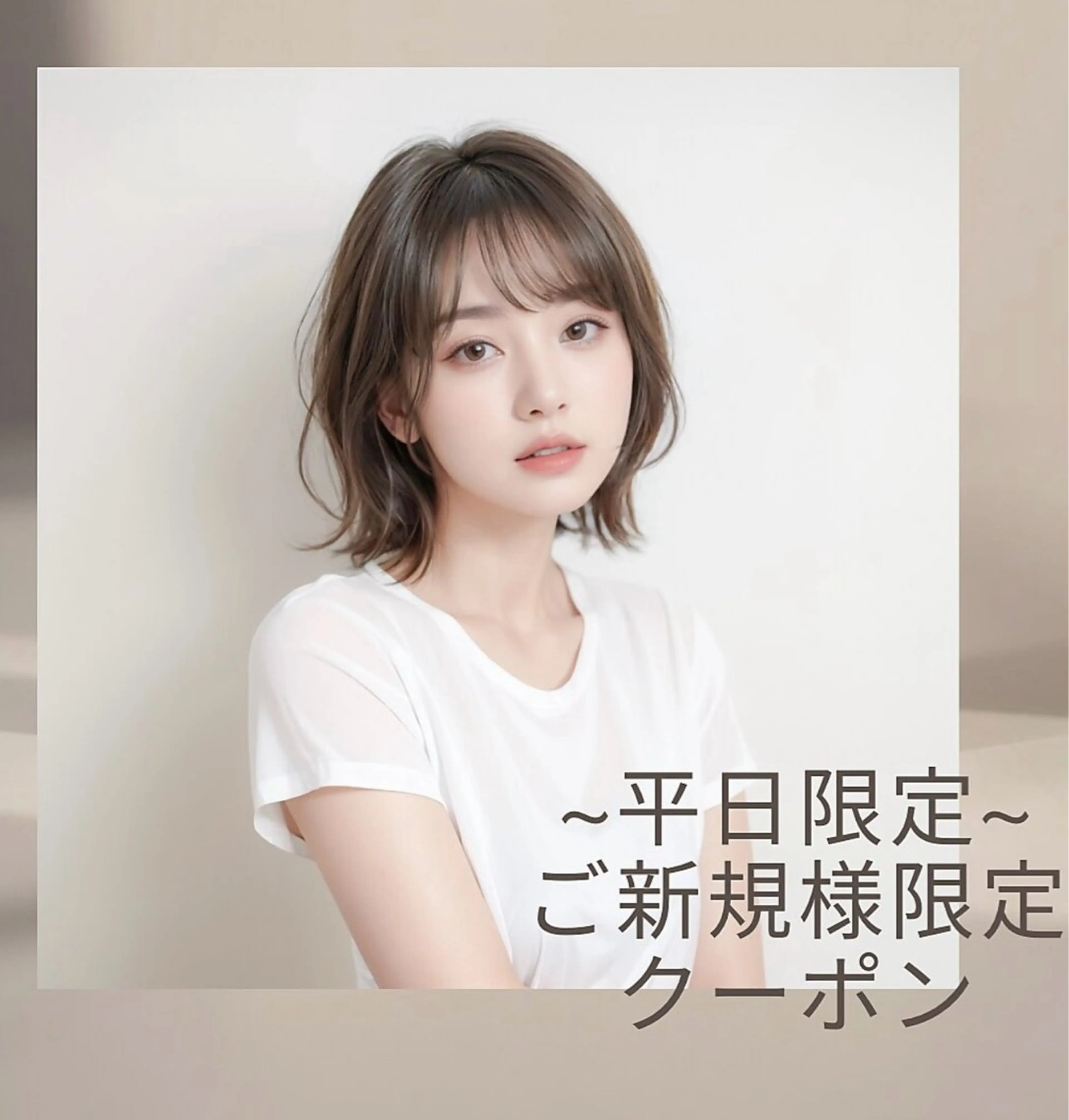 【平日限定】カット+アルテマストレート+カラー+3stepTR+ケアプロの写真