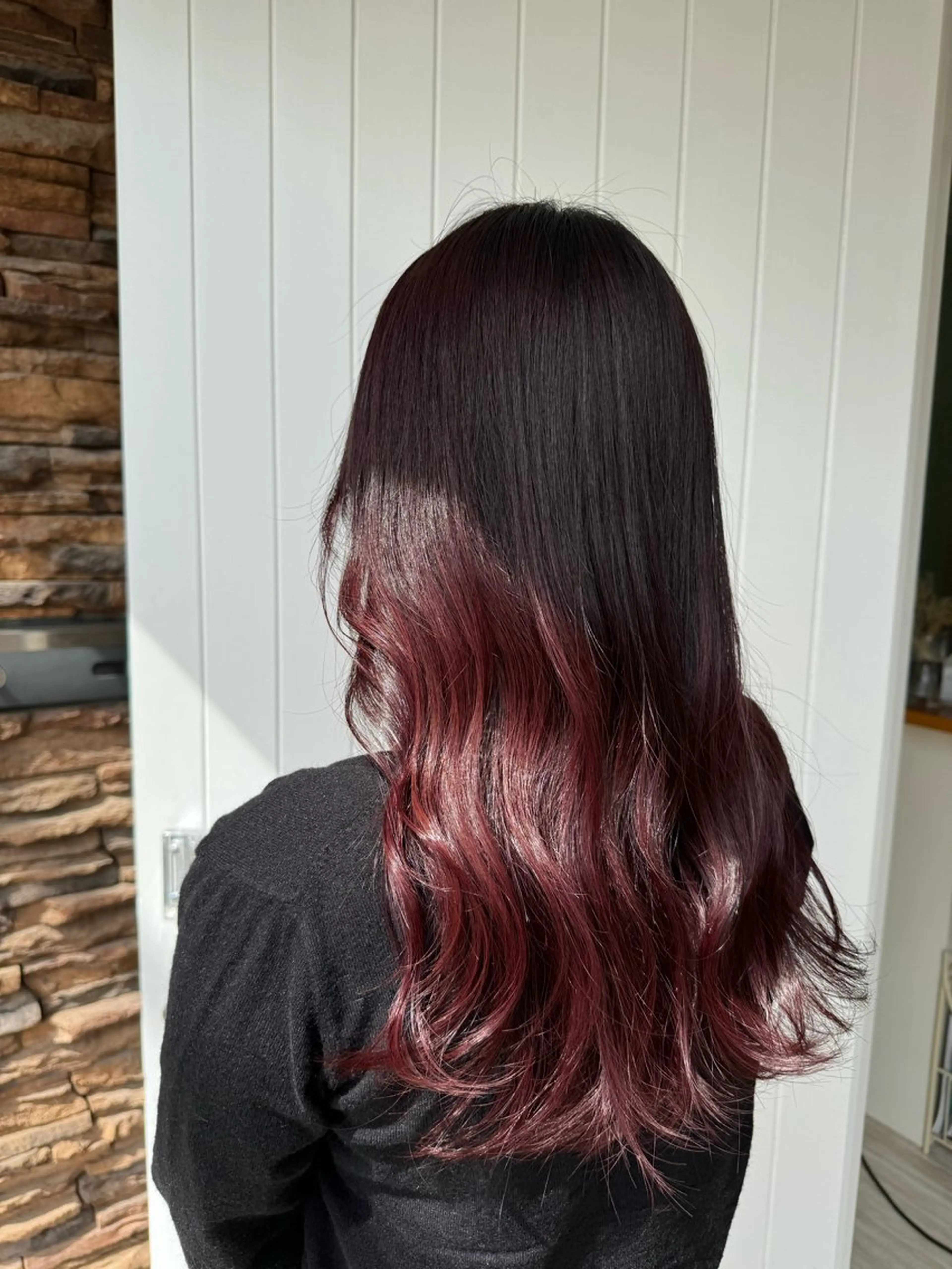 ロング カット ヘアカラー 小村 誠也のヘアスタイル