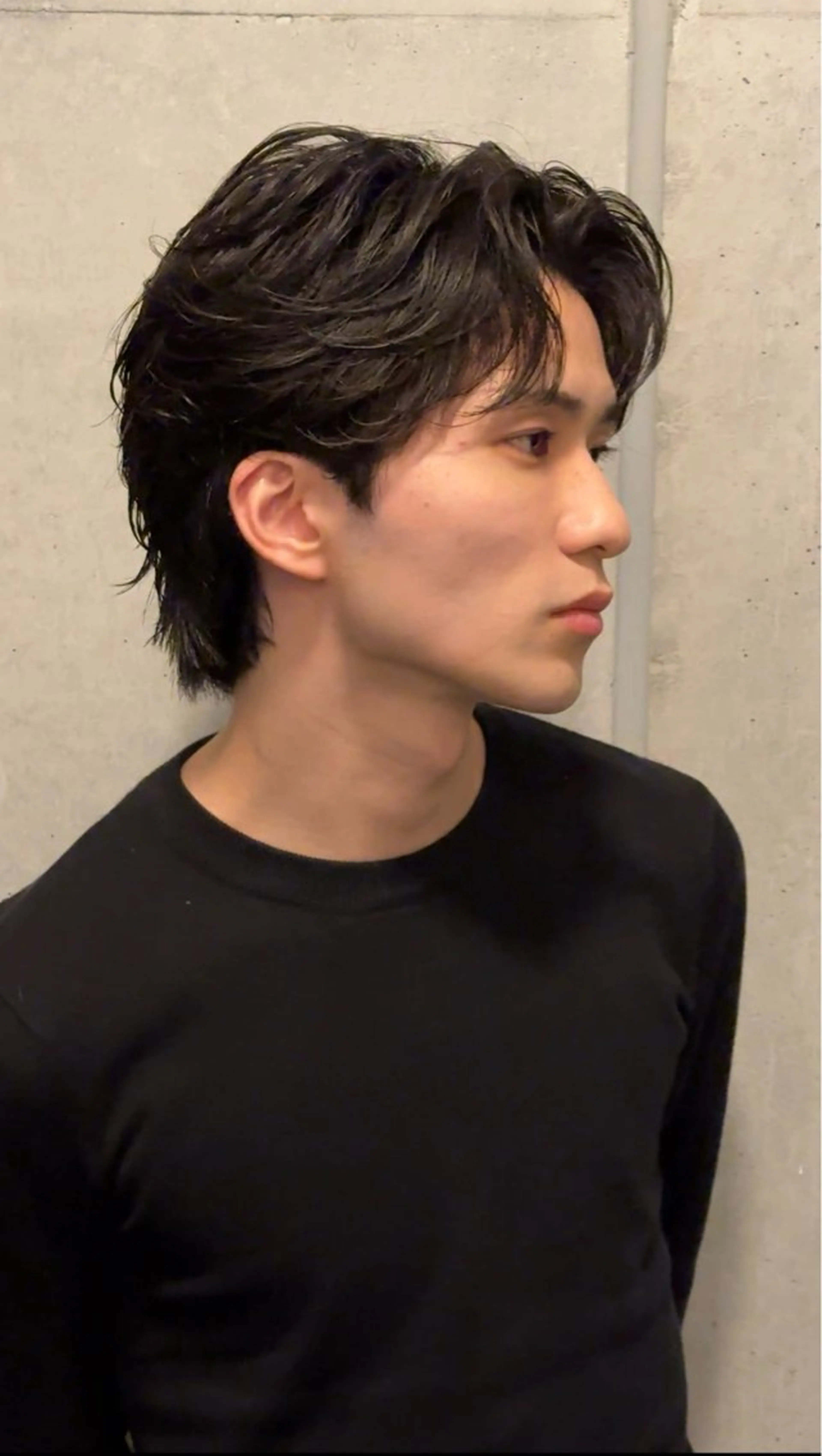 ショート パーマ カット パーマ 永野 凌多のヘアスタイル