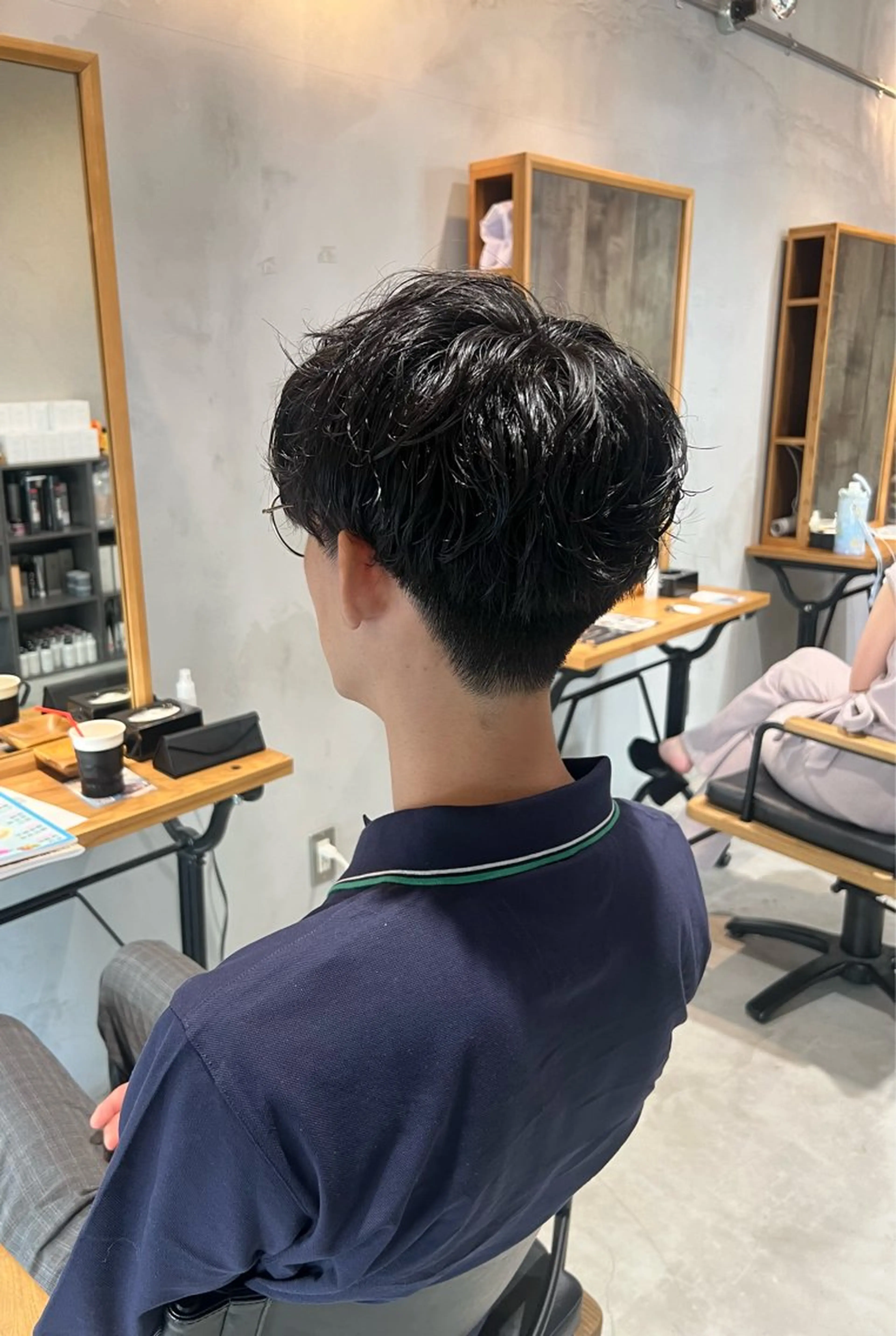 メンズ メンズパーマ 🎀Lolonois 池田店🎀佐藤百奈美のヘアスタイル