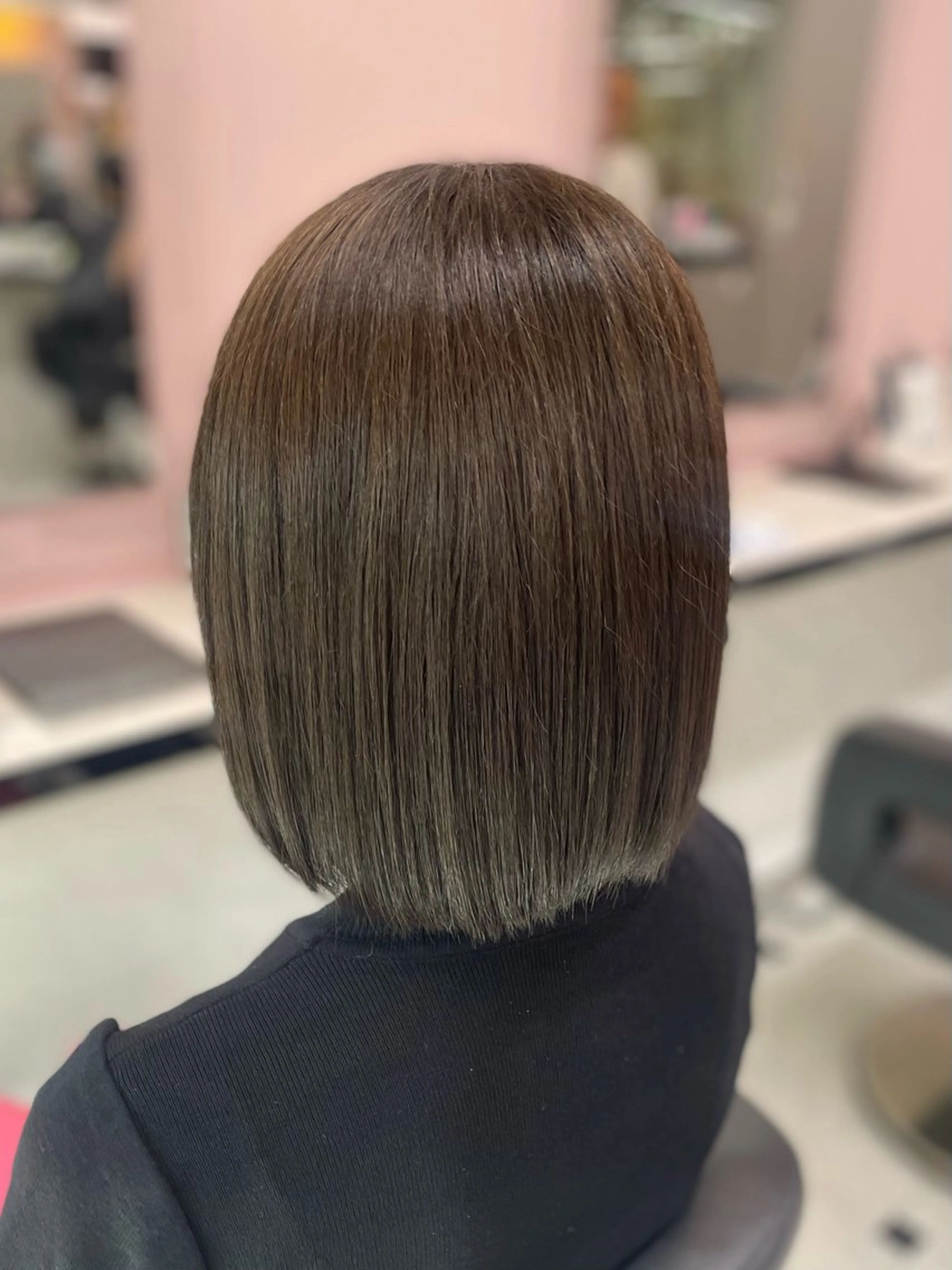 ミディアム ヘアカラー うる艶トレンドヘア 🕊️上野BABYのヘアスタイル