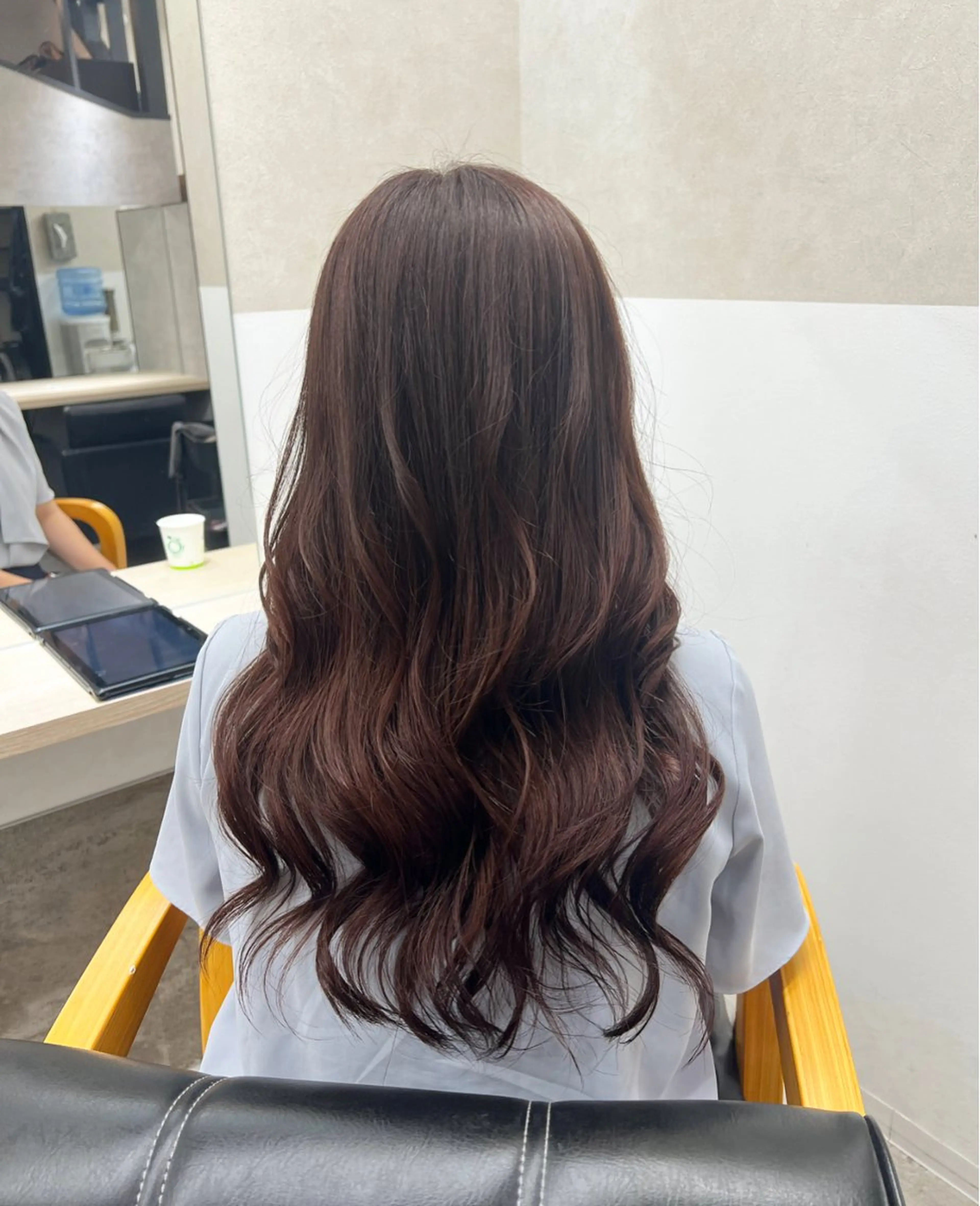 カラー ブラウンカラー ピンクカラー GiseL 博多 ほのかのヘアスタイル