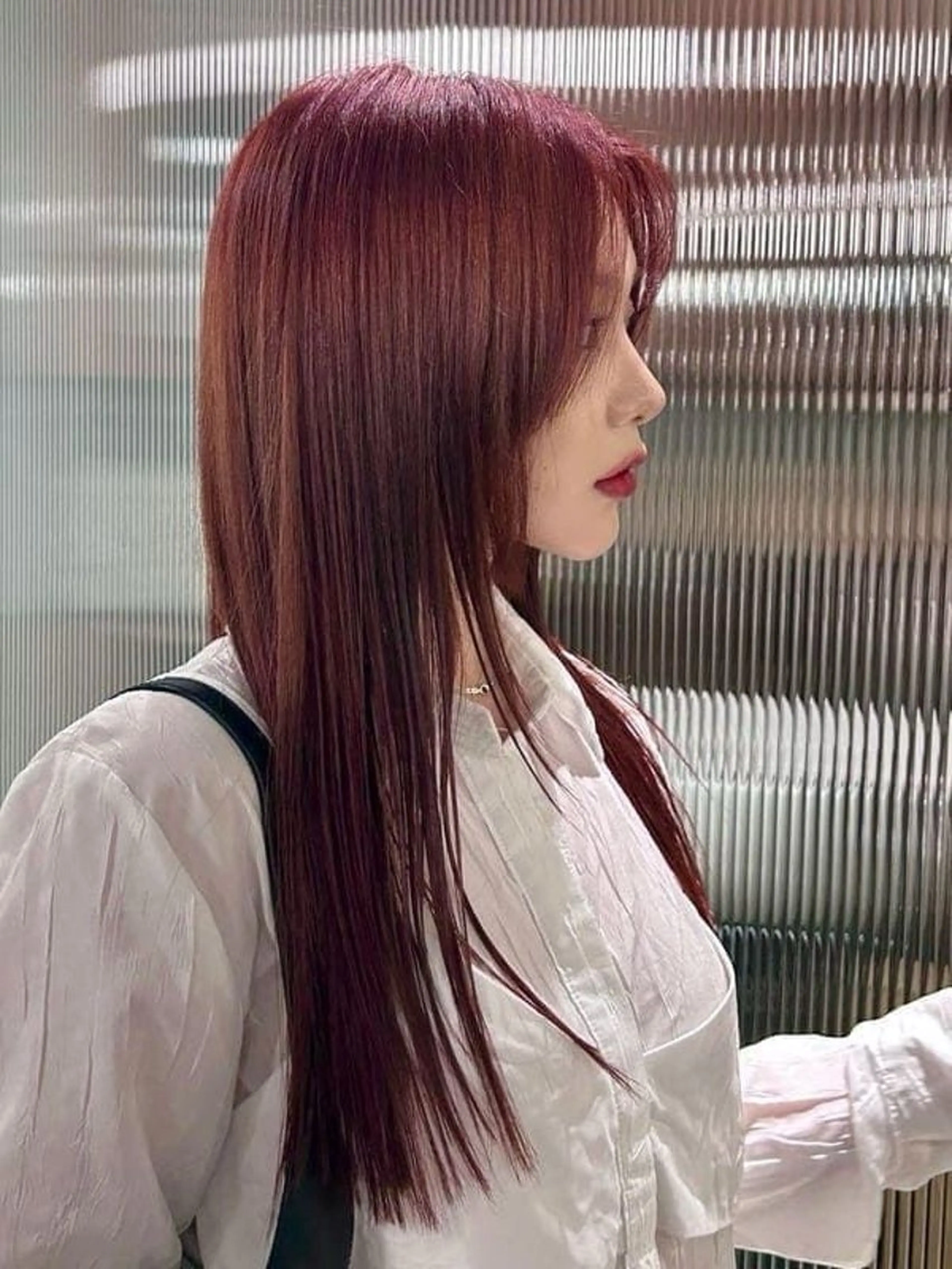 ロング カラー ブリーチ ケアブリーチ 透明感カラー ダブルカラー ハイトーンカラー nonoka オリーブ/レイヤーのヘアスタイル