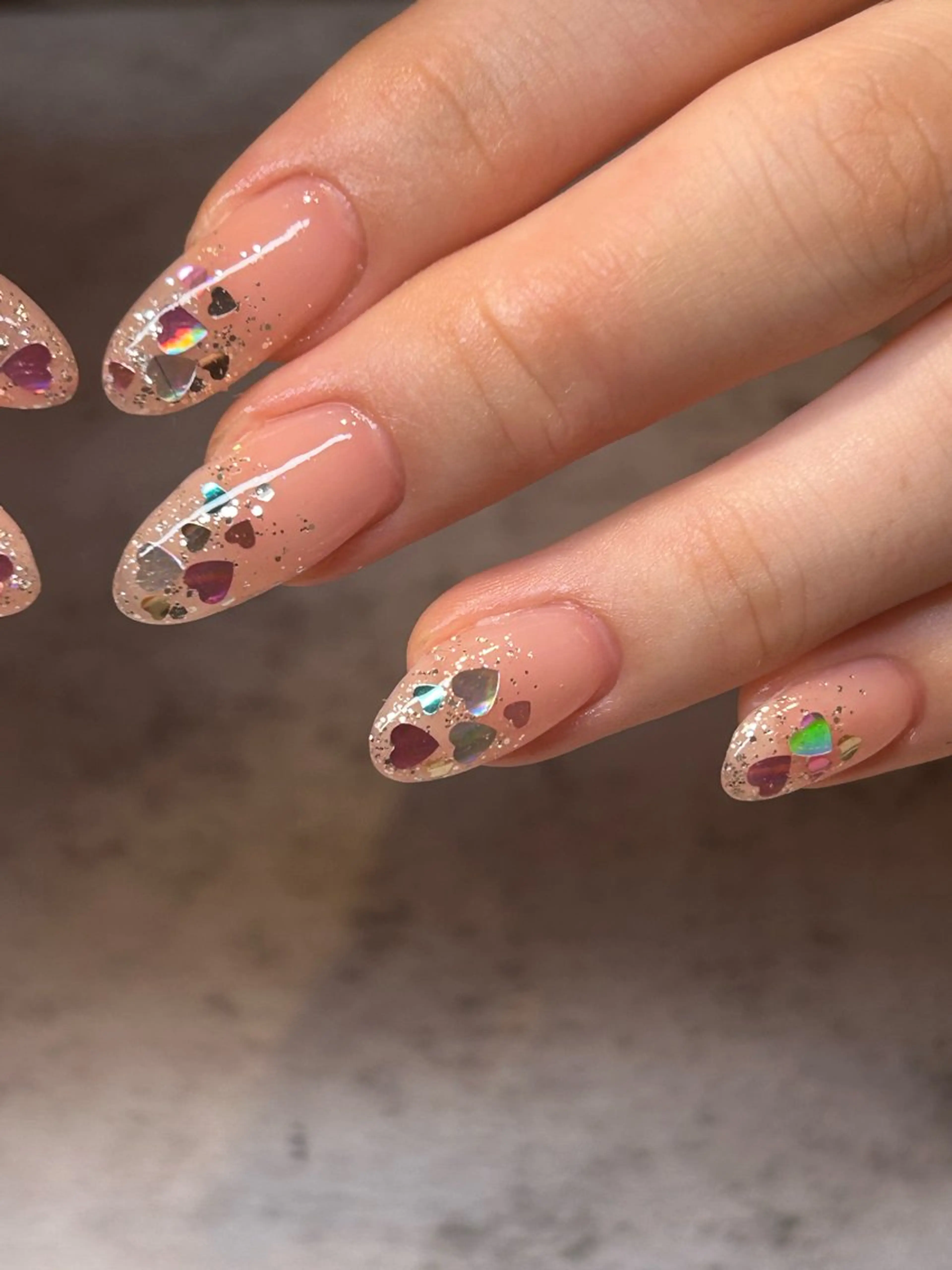 ネイル アートネイル mellow:ｸﾙﾐ ﹡˖˟༝🎀˖˟ ༝のネイルデザイン