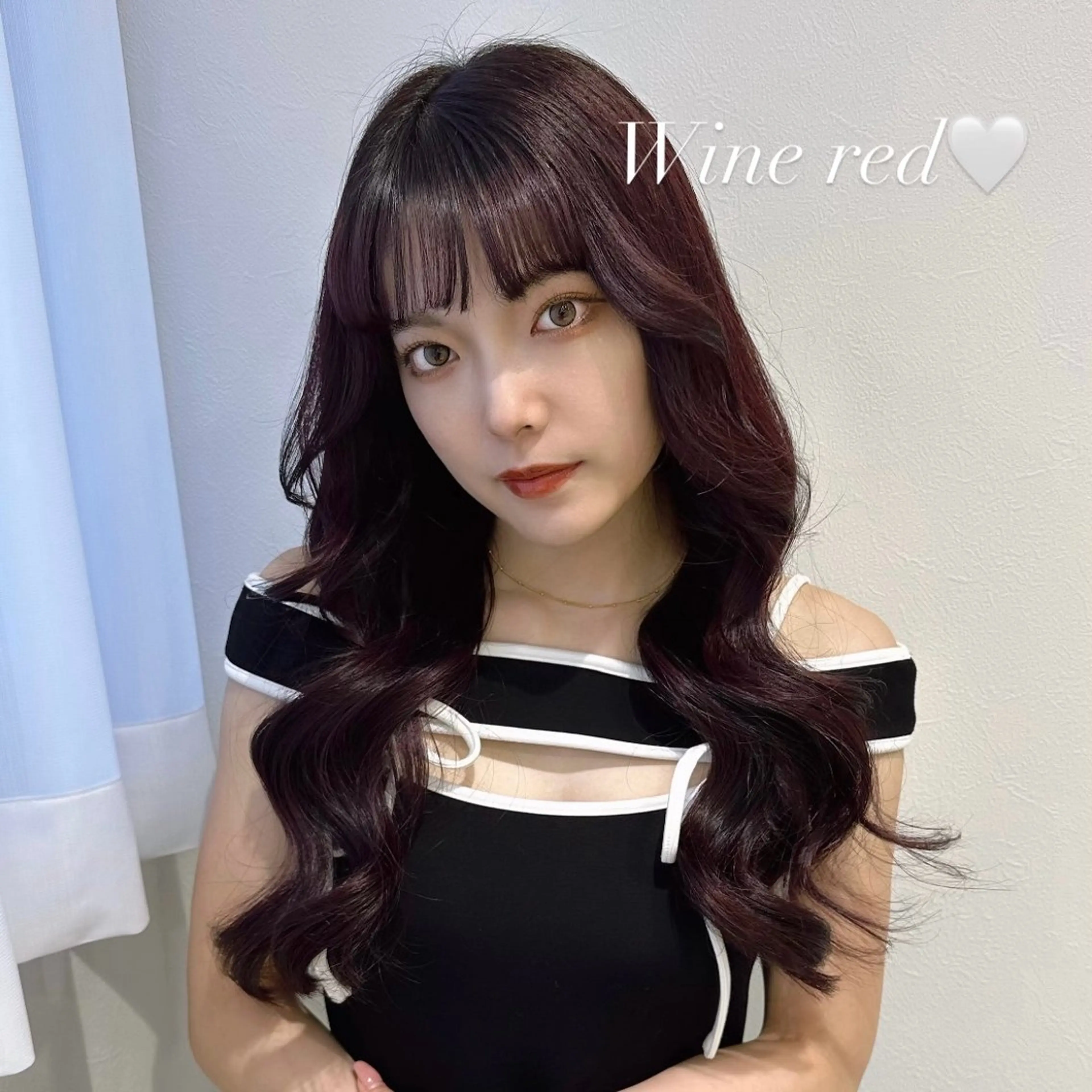 ロング 韓国𝐻𝑎𝑖𝑟 🇰🇷🖤ハラのヘアスタイル