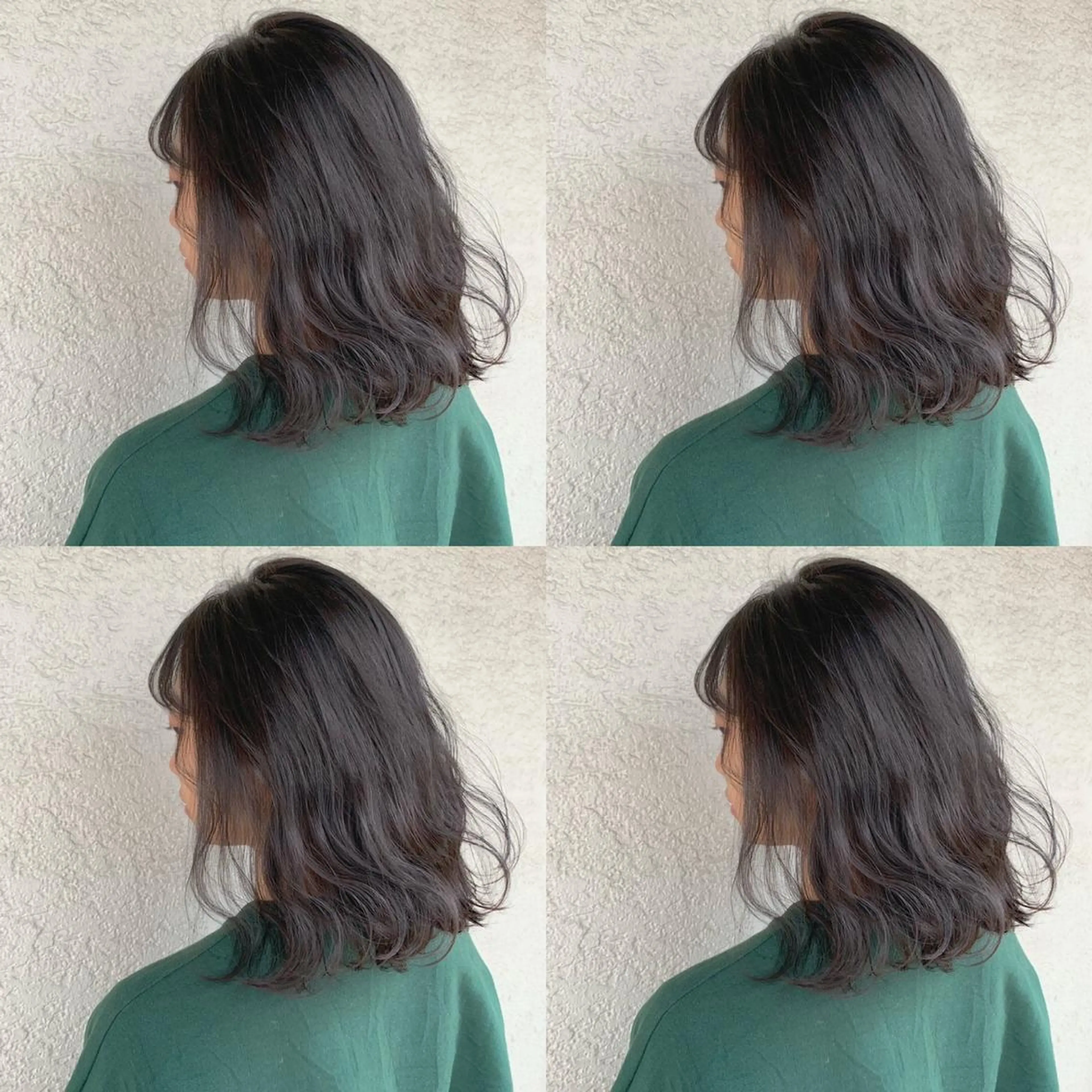 セミロング パーマ 艶髪・酸性ストレート フリツのヘアスタイル