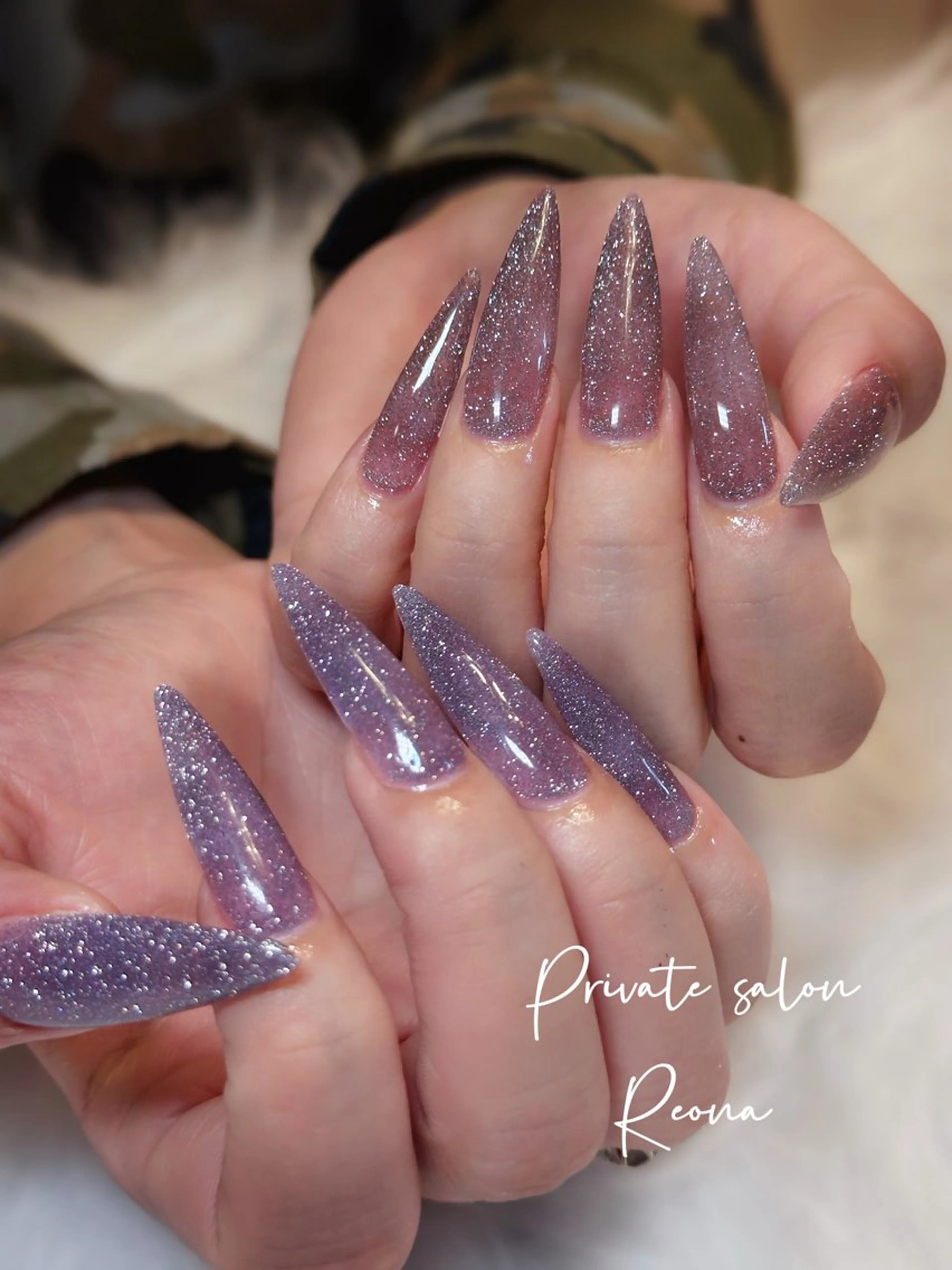 ネイル 長さ出し Reona Nailのネイルデザイン