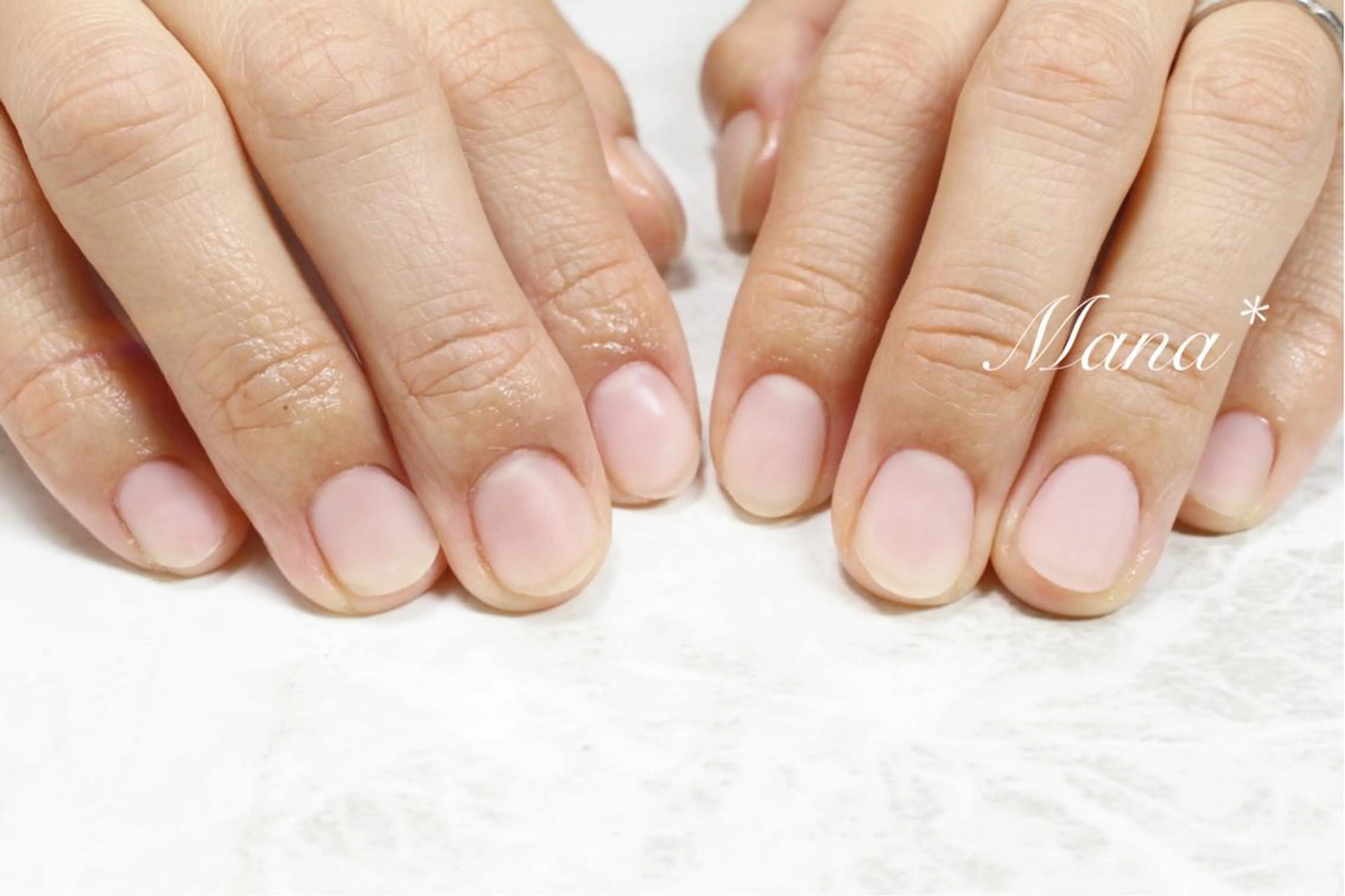 ネイル クリアネイル ジェルネイル マットネイル 塚田 由香里のネイルデザイン