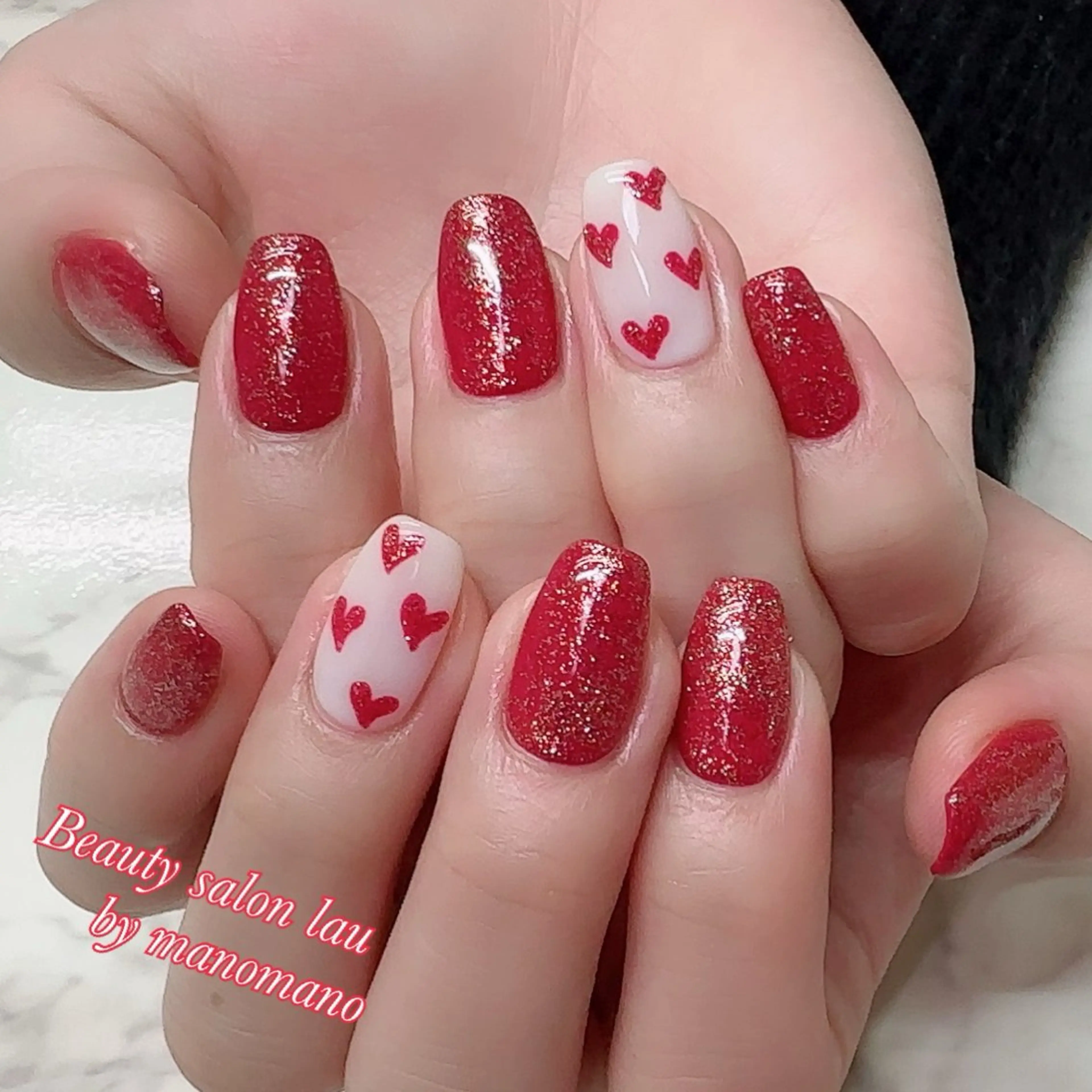 ネイル ラウバイマノマノ なかざとのネイルデザイン