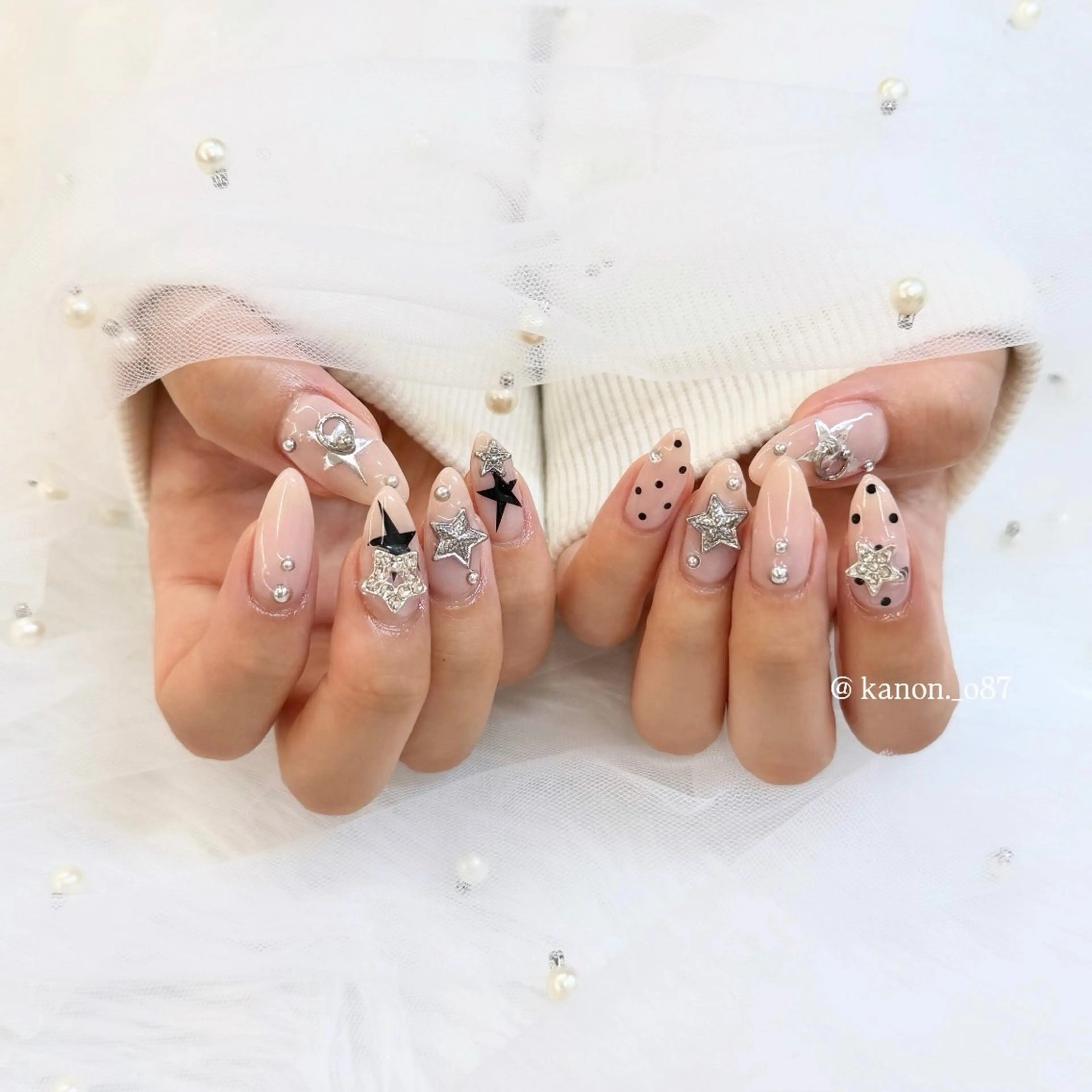 ネイル ハンドネイル Kanon❁ꔛ /パラジェルのネイルデザイン