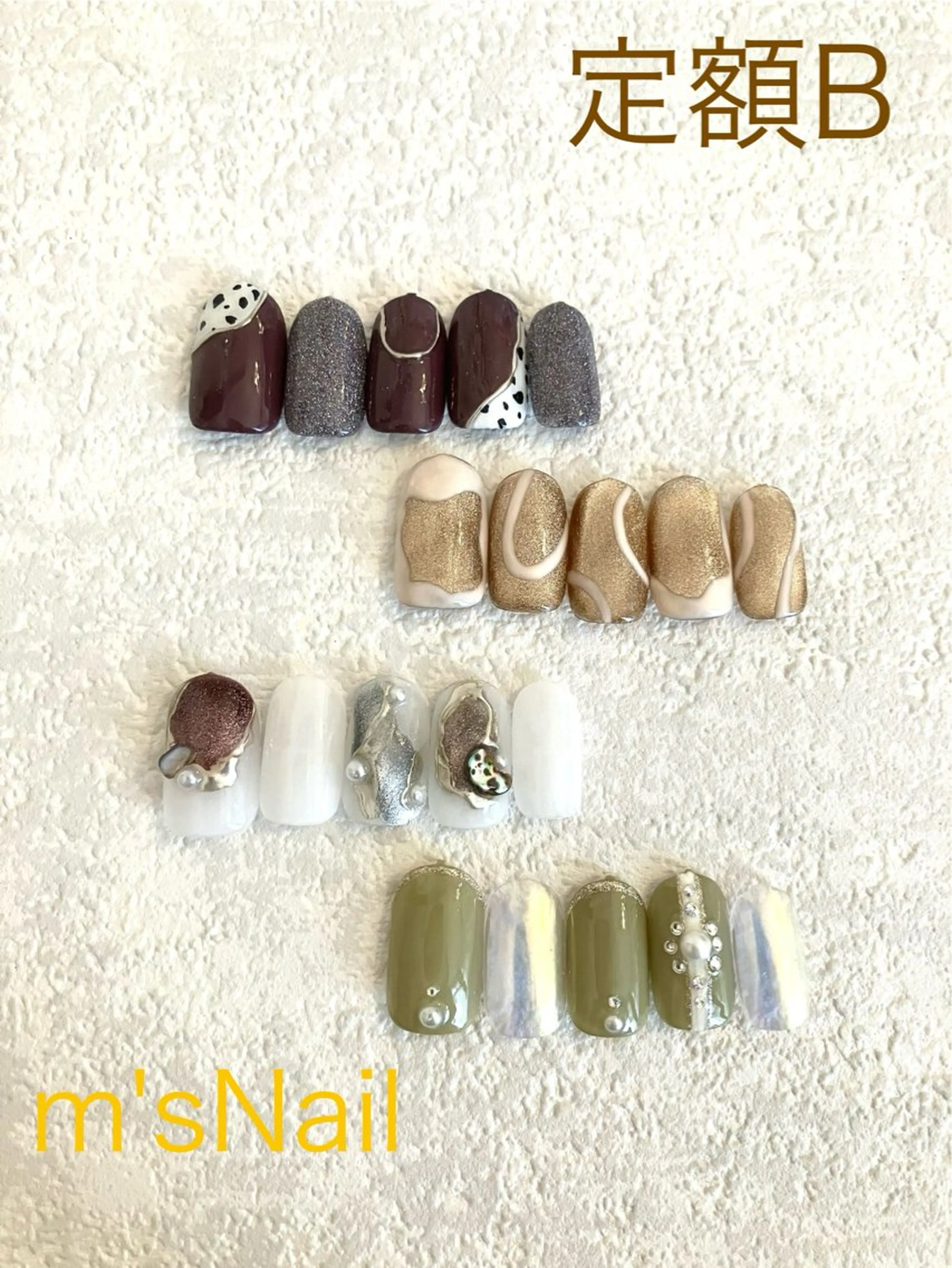 ネイル ジェルネイル パラジェル ハンドネイル m'sNail 福岡西区 ネイルのネイルデザイン