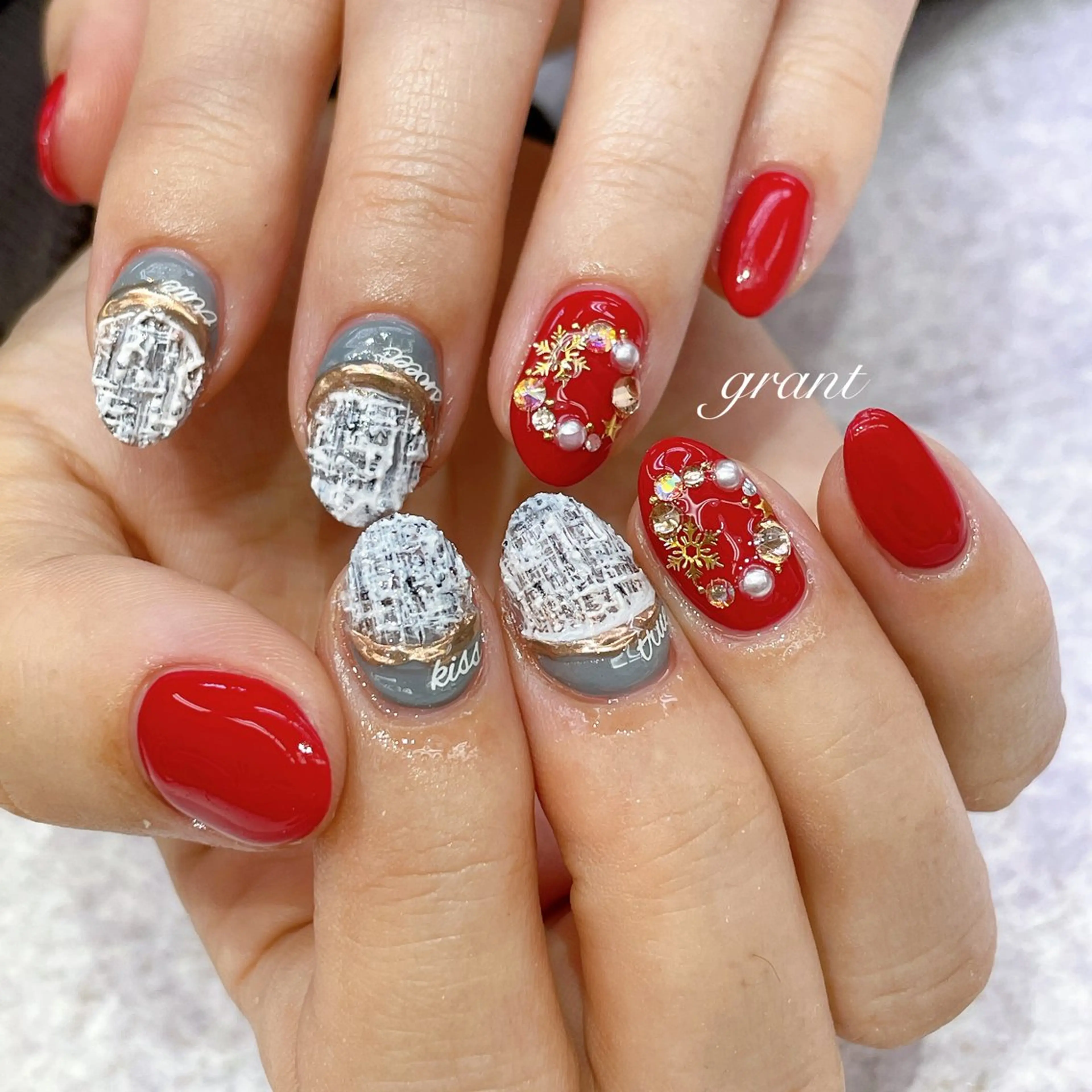 ネイル アートネイル 持ち込み nailsalon grantのネイルデザイン