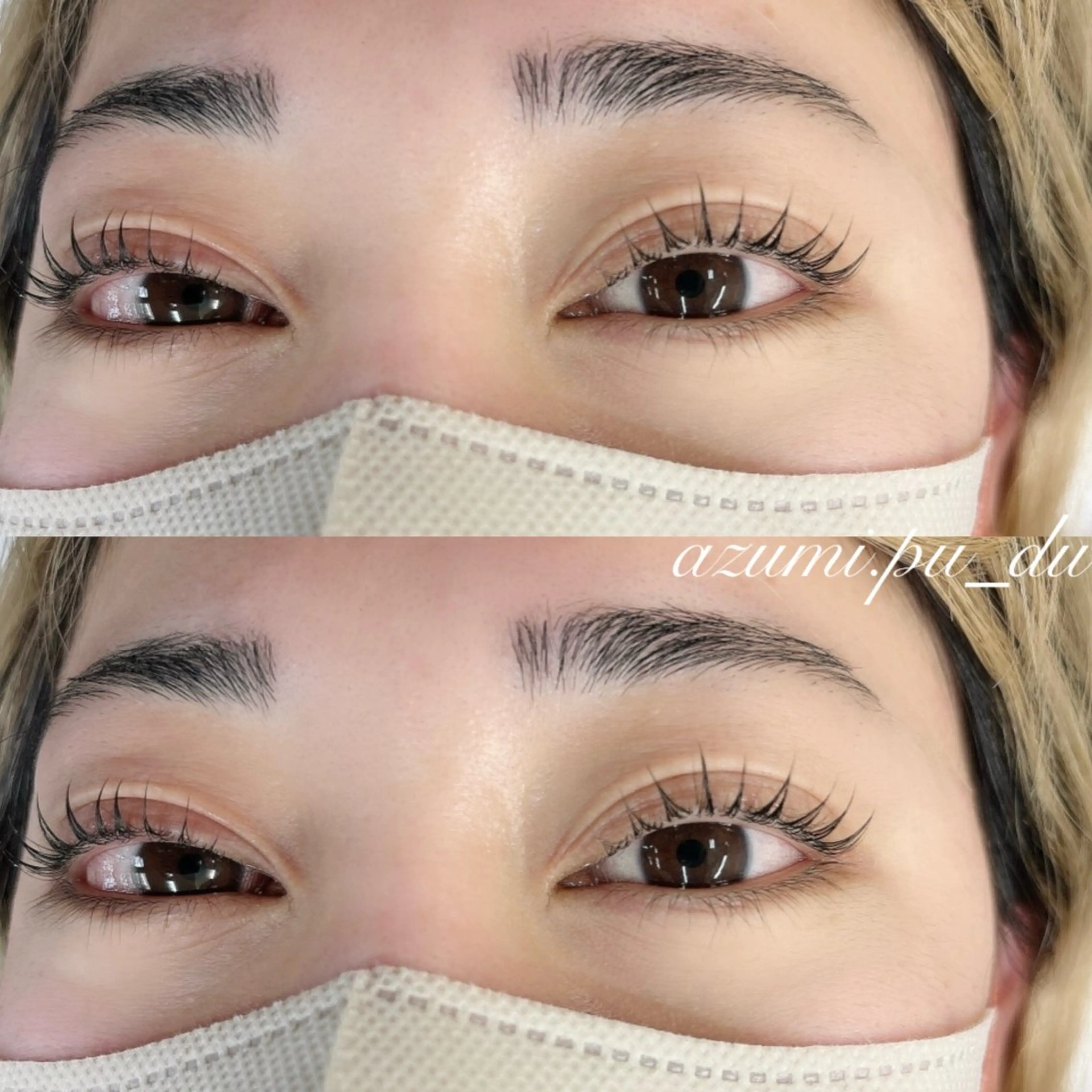 マツエク・マツパ 束感まつ毛 まつげパーマ . puo-duのマツエク・マツパデザイン
