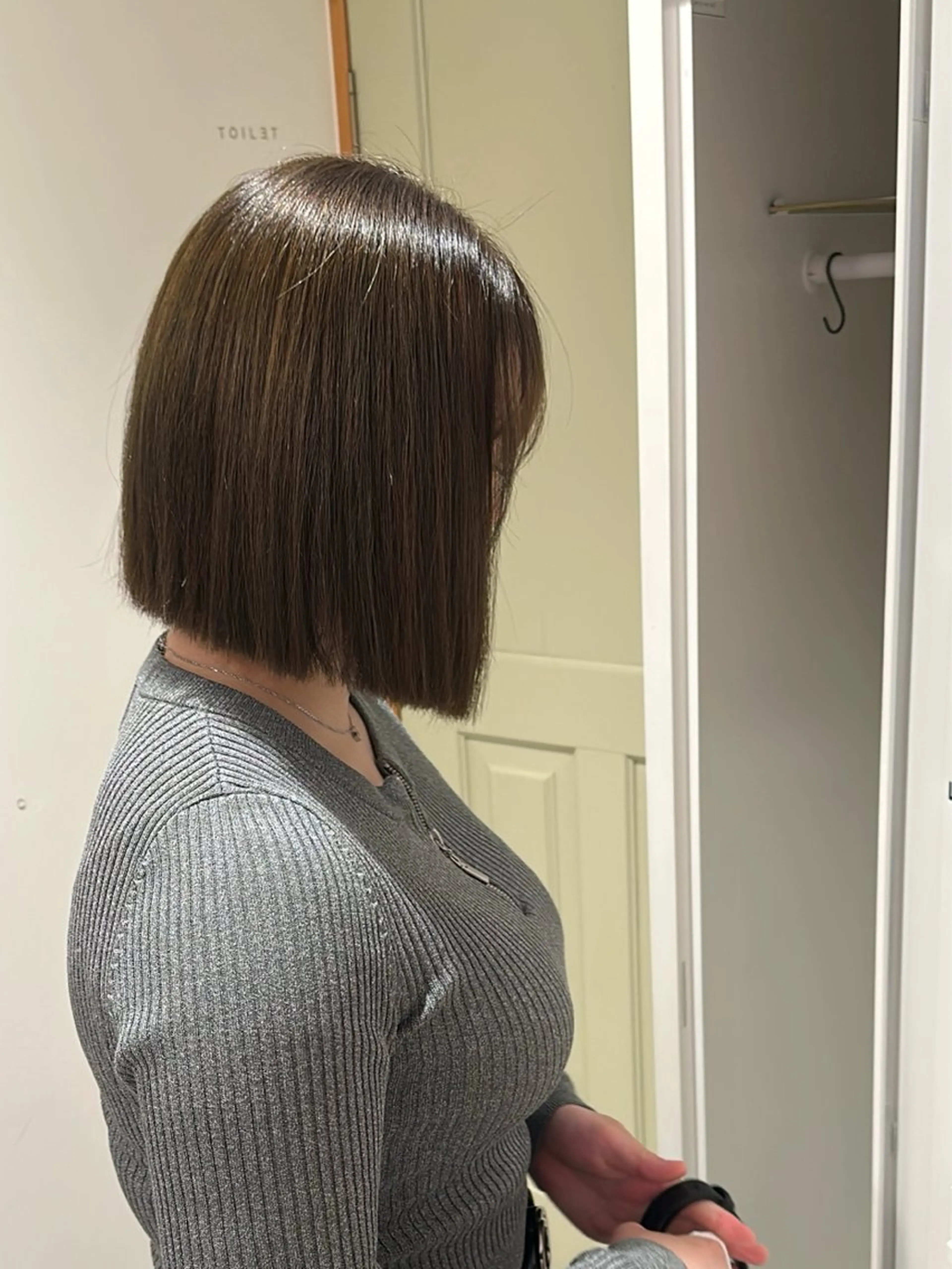 【平日17:00以降限定】切りっぱなしボブの写真