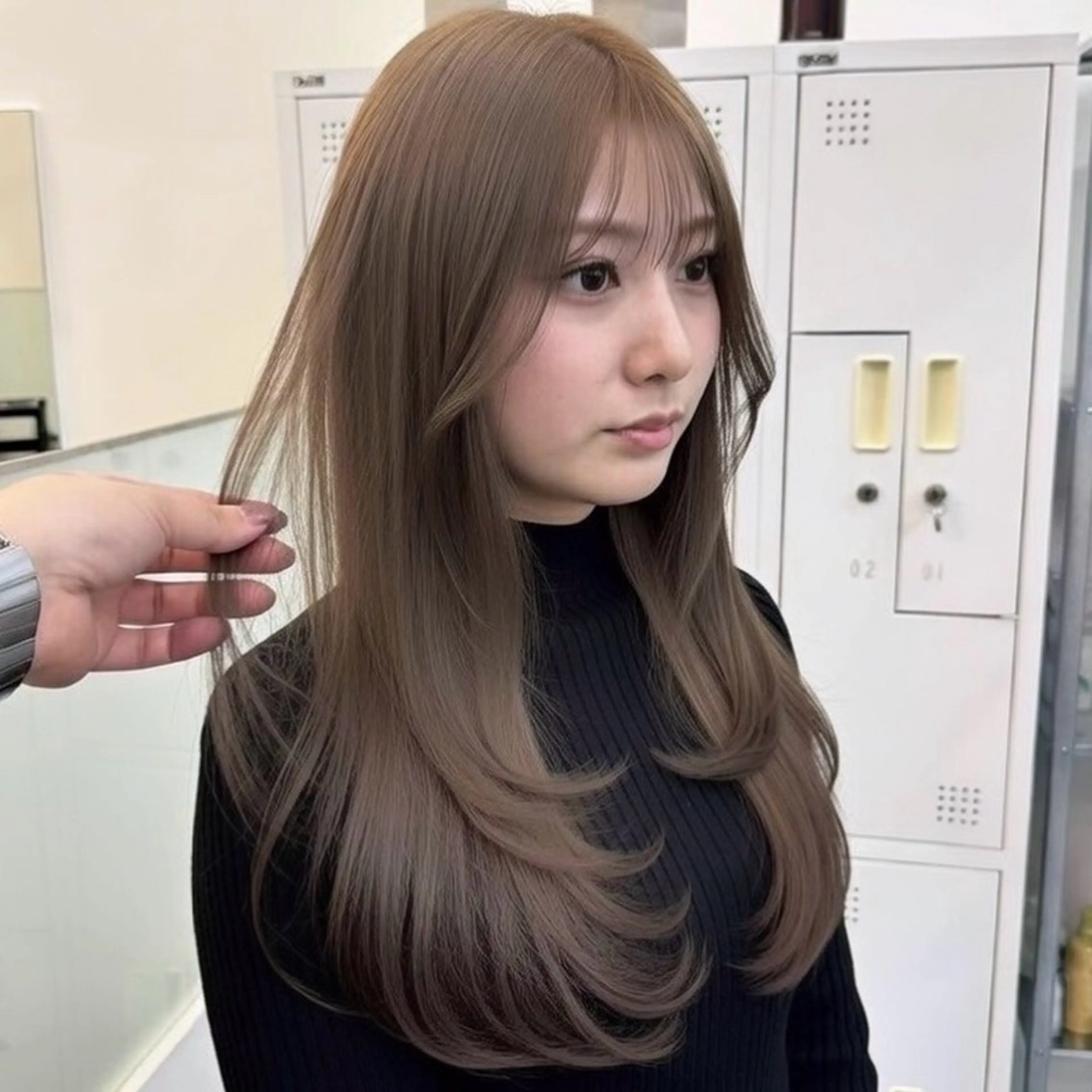 ロング shizuku / レイヤー/似合わせのヘアスタイル