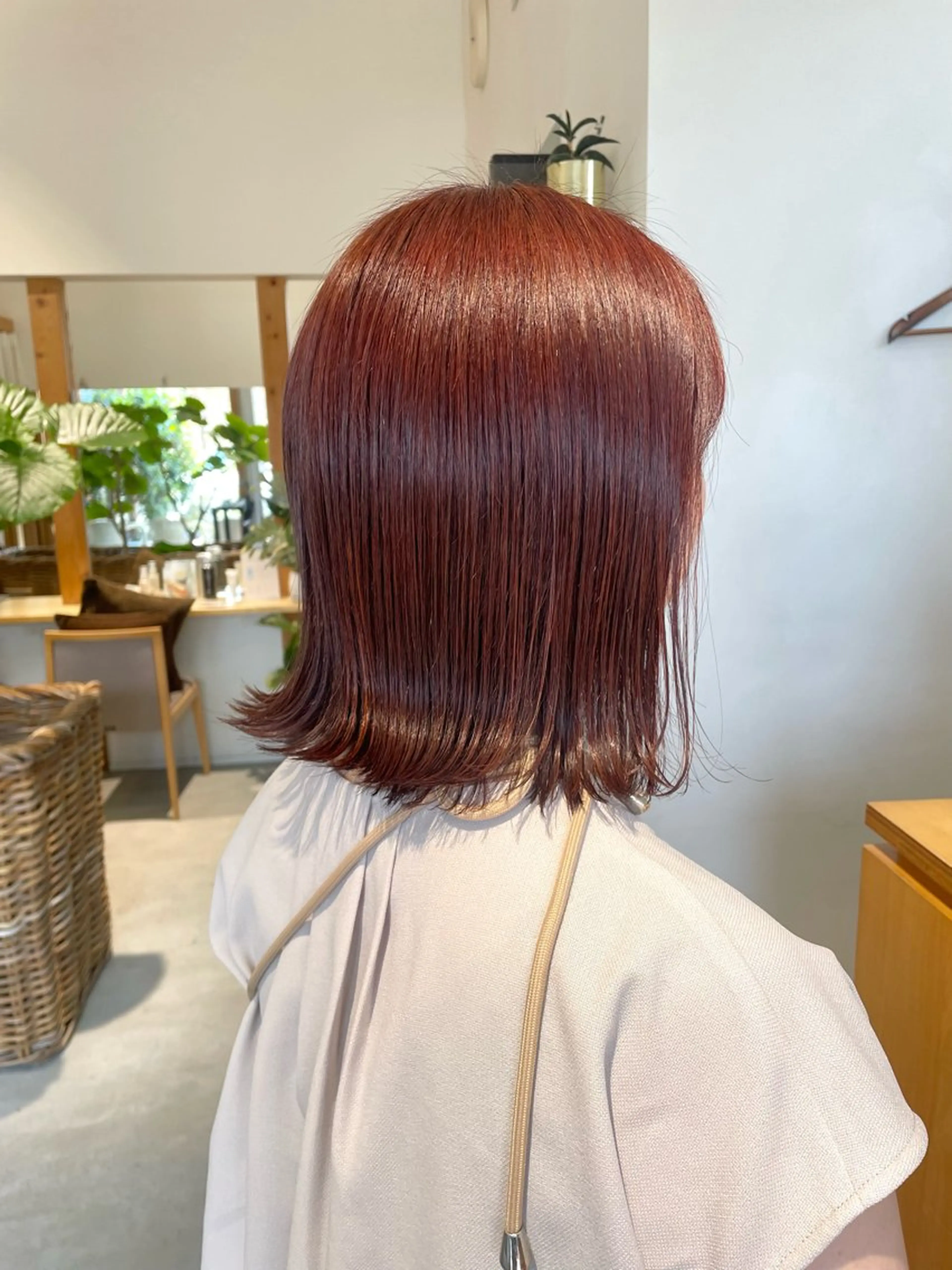 カラー 中田 大雅のヘアスタイル