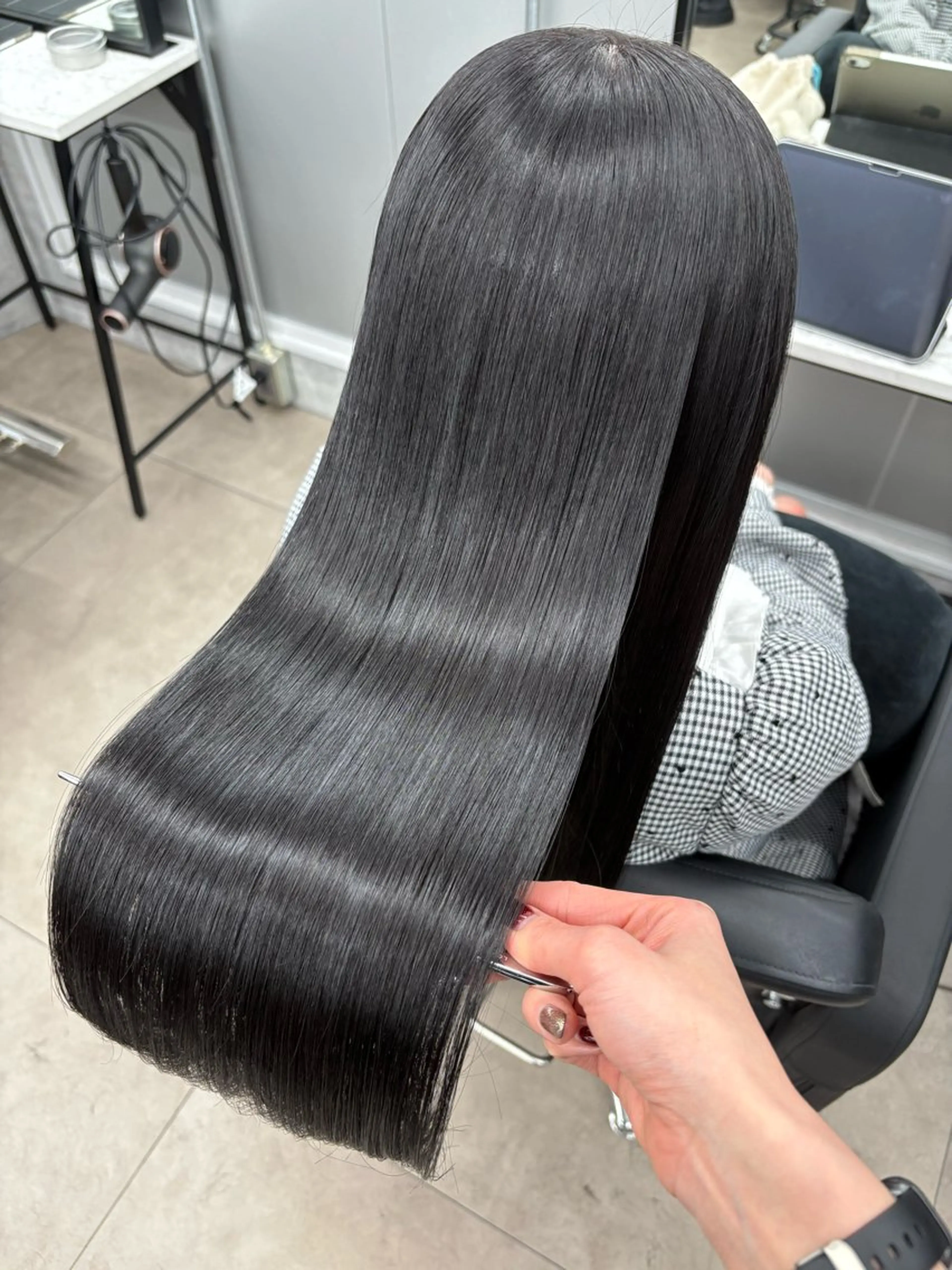 ロング カラー 髪質改善/ﾚｲﾔｰ ｶｯﾄ/店長/原島のヘアスタイル
