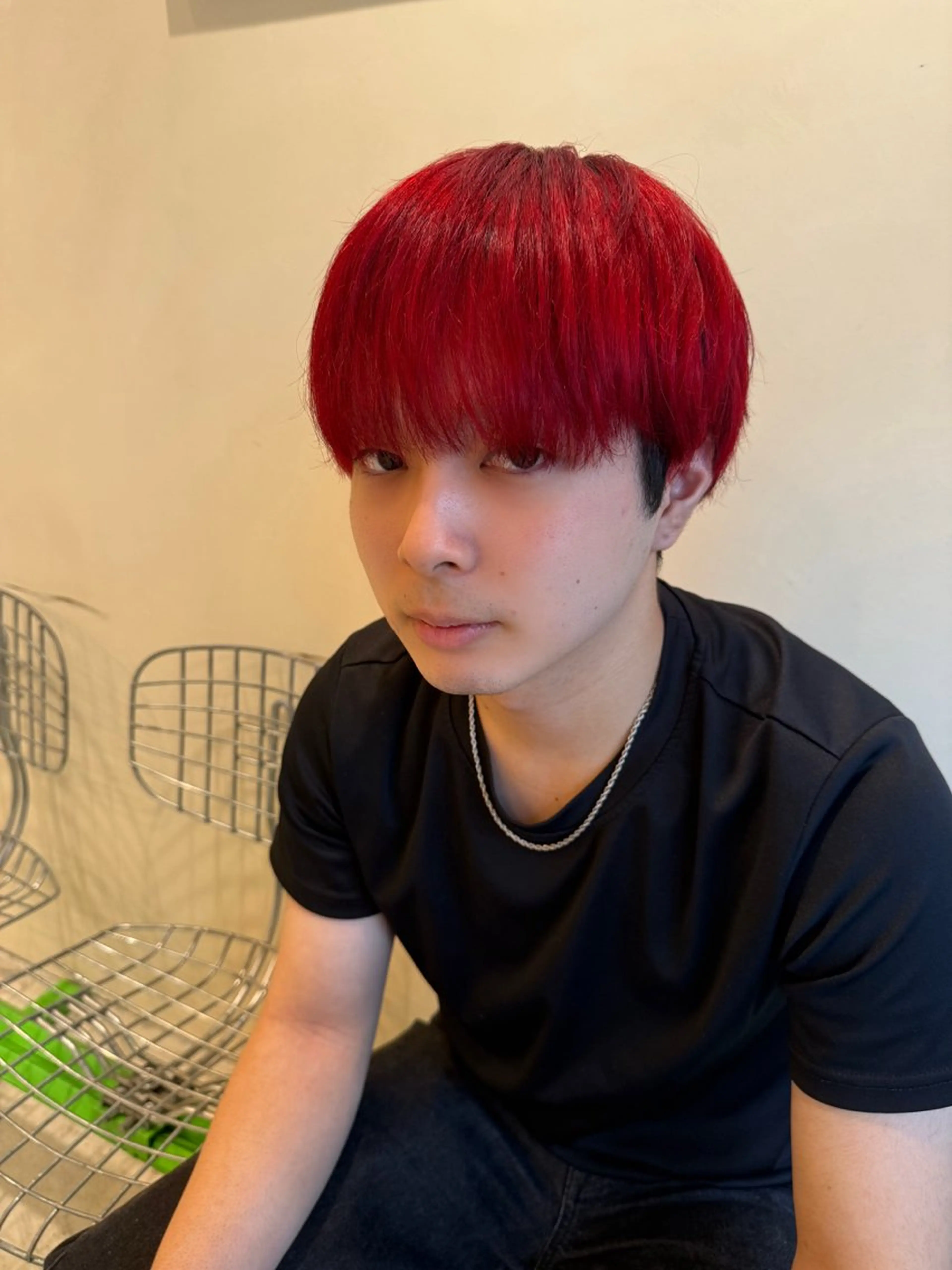 ショート メンズ 徳田 萌恵のヘアスタイル