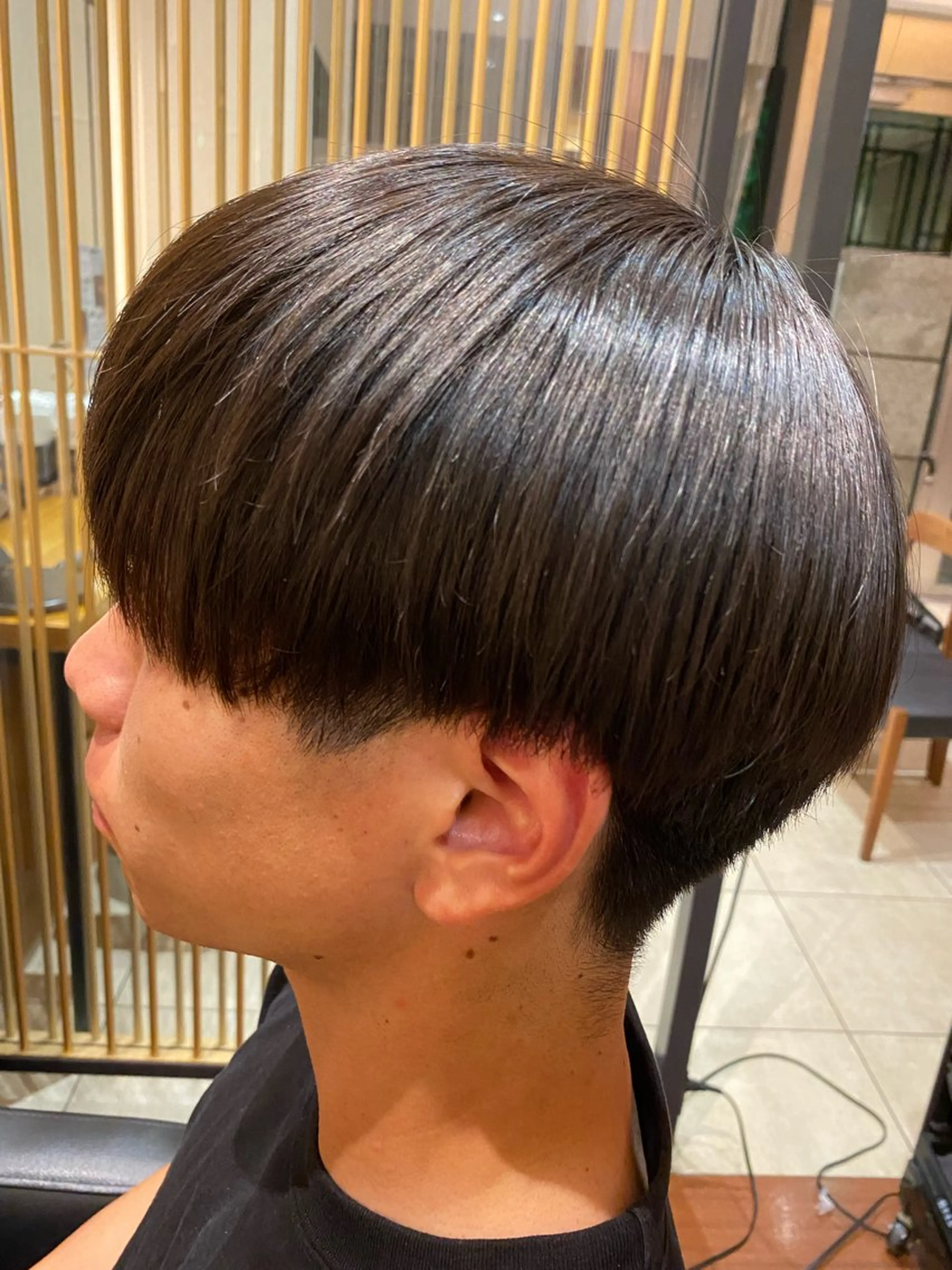 ショート 縮毛矯正 メンズベリーショート 鈴木達也のヘアスタイル