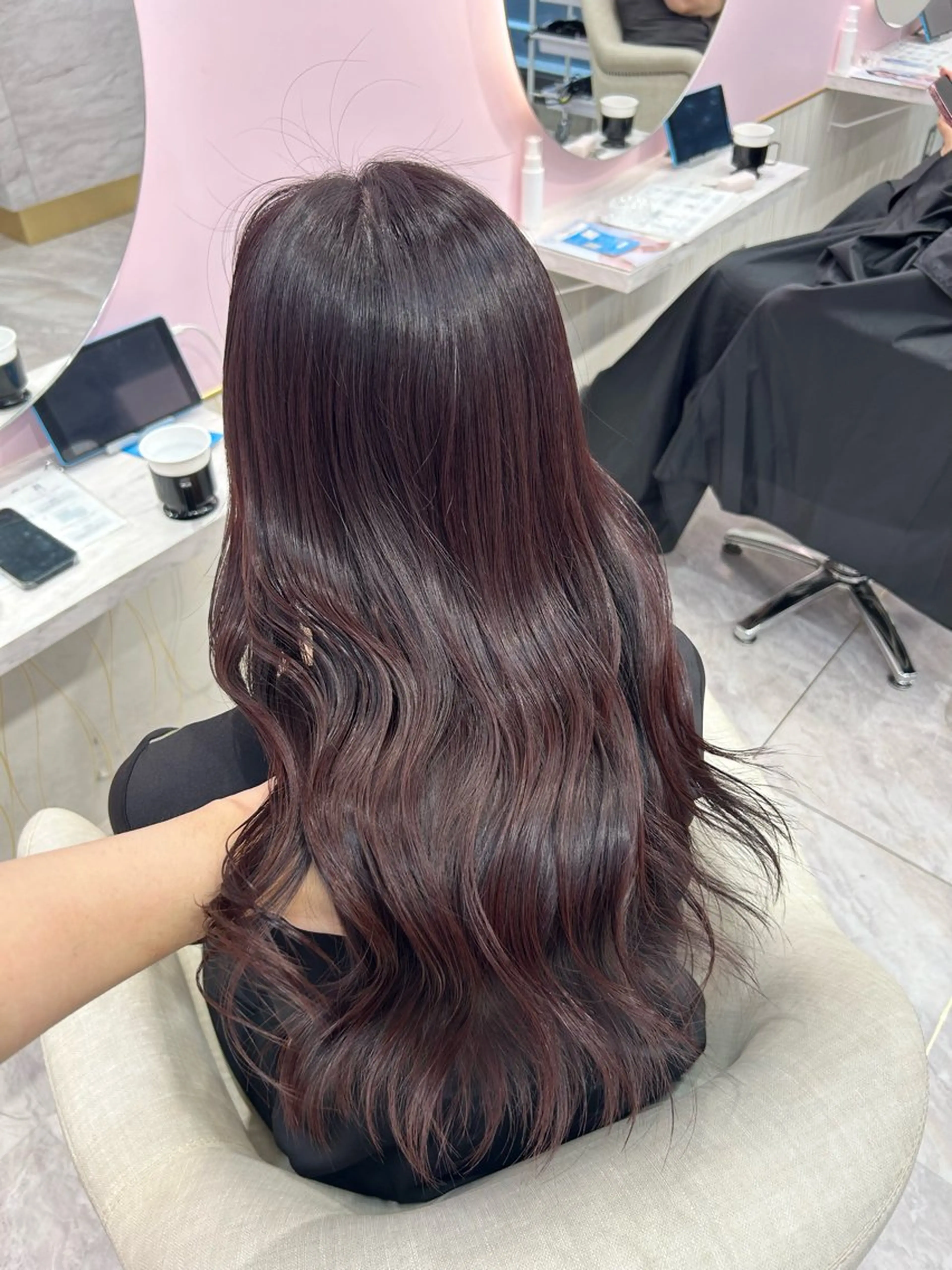 ロング 韓国風ヘア ヘアカラー トリートメント ✨カラー指名 No.1✨keitaのヘアスタイル