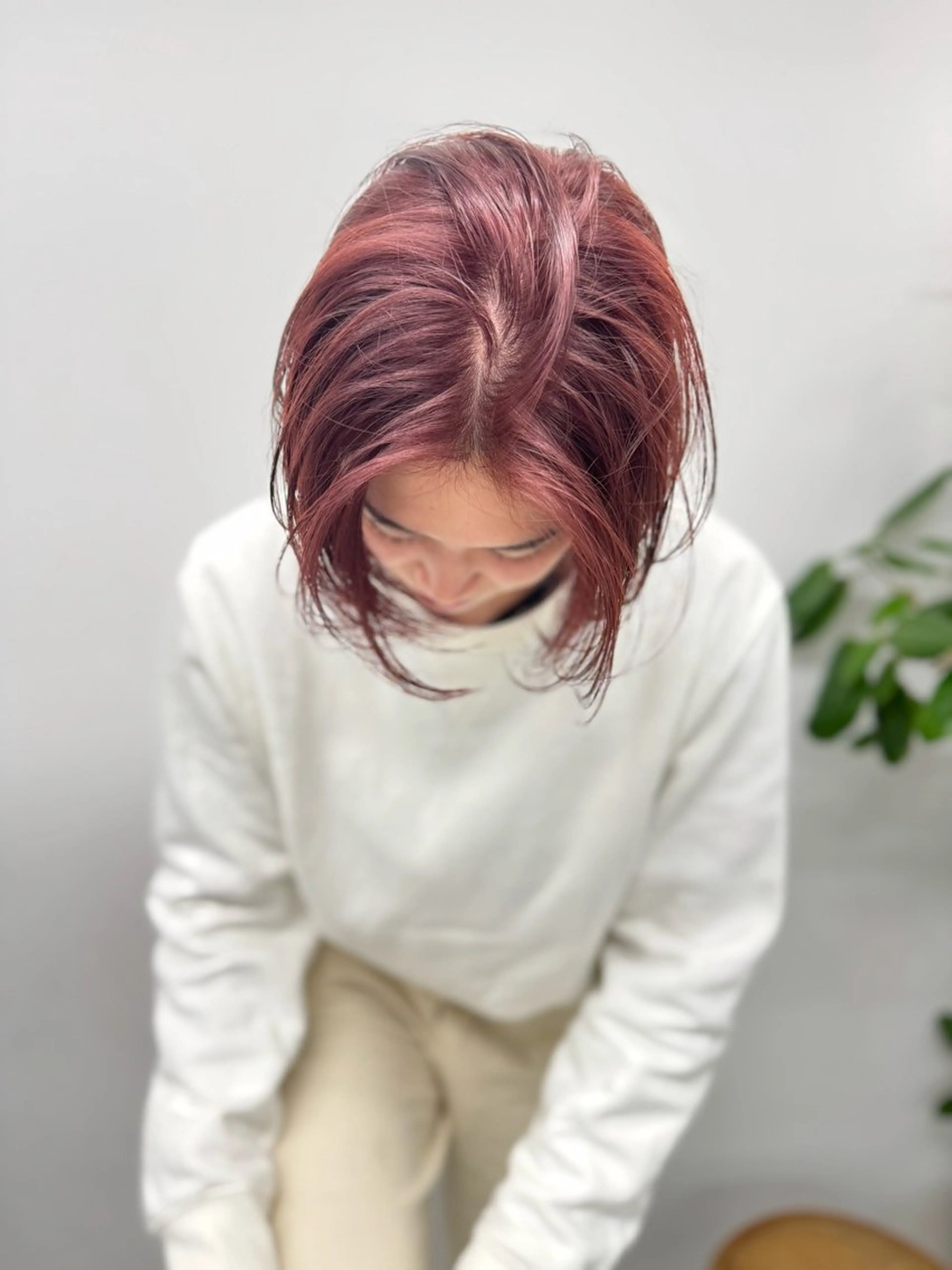ショート カラー オカモト ミユウのヘアスタイル